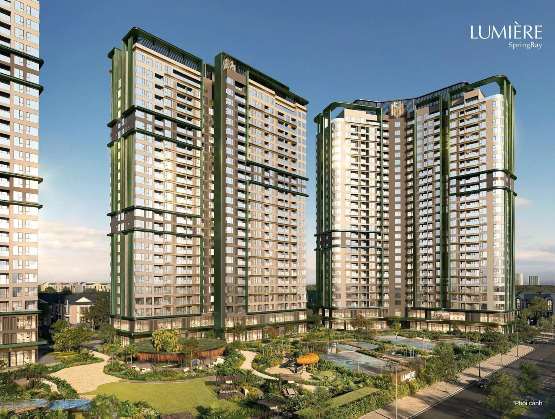 Mặt bằng Lumière SpringBay Vinhomes Ocean Park 2 được thiết kế như thế nào?
