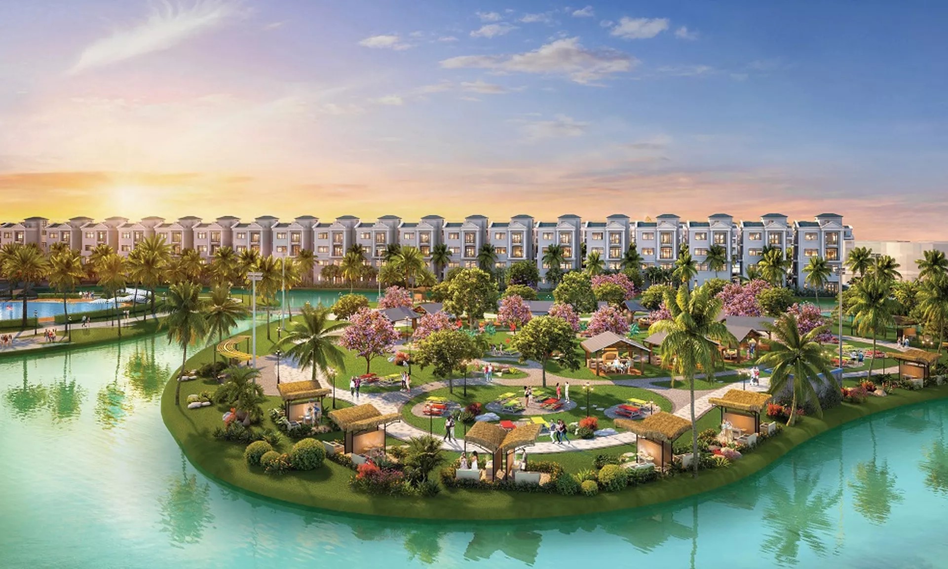Chuỗi 11 boutique park đem lại giá trị nghỉ dưỡng thế nào cho người thuê nhà Ocean Park?