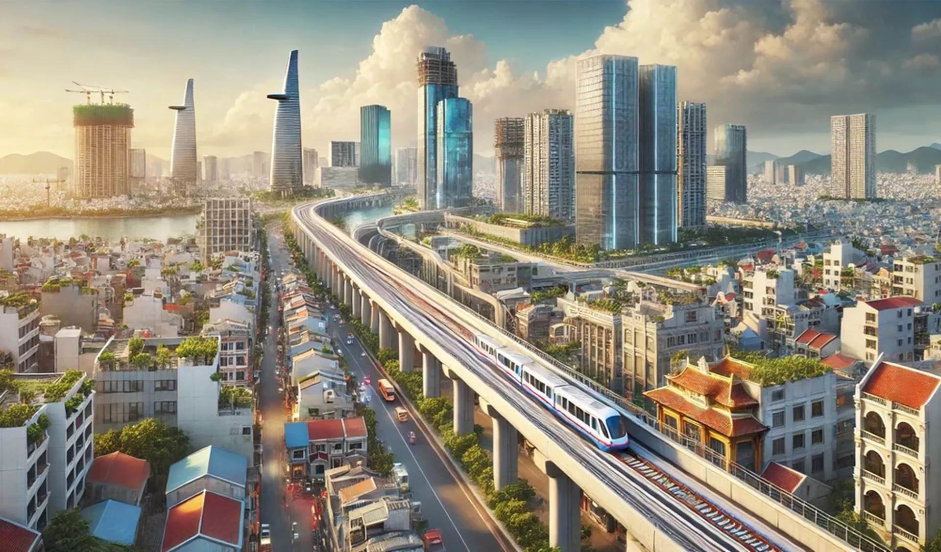 Đường sắt Thủ Thiêm – Long Thành: Mảnh ghép chiến lược của trục phát triển TP.HCM – Đồng Nai