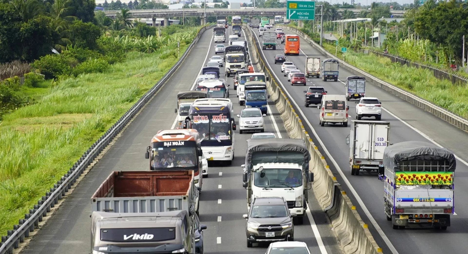 Thi công xuyên lễ, vượt tiến độ: Cao tốc Châu Đốc – Sóc Trăng tăng tốc