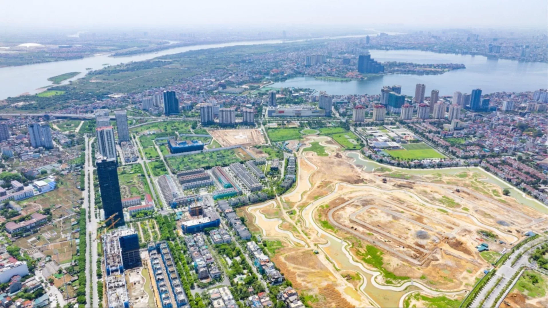 Công viên 65ha tại Tây Hồ: Lá phổi xanh mới đang thành hình giữa lòng Hà Nội