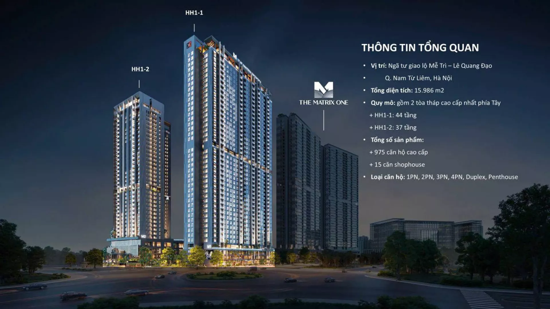 The Matrix One Premium: Cập nhật thông tin dự án chi tiết 