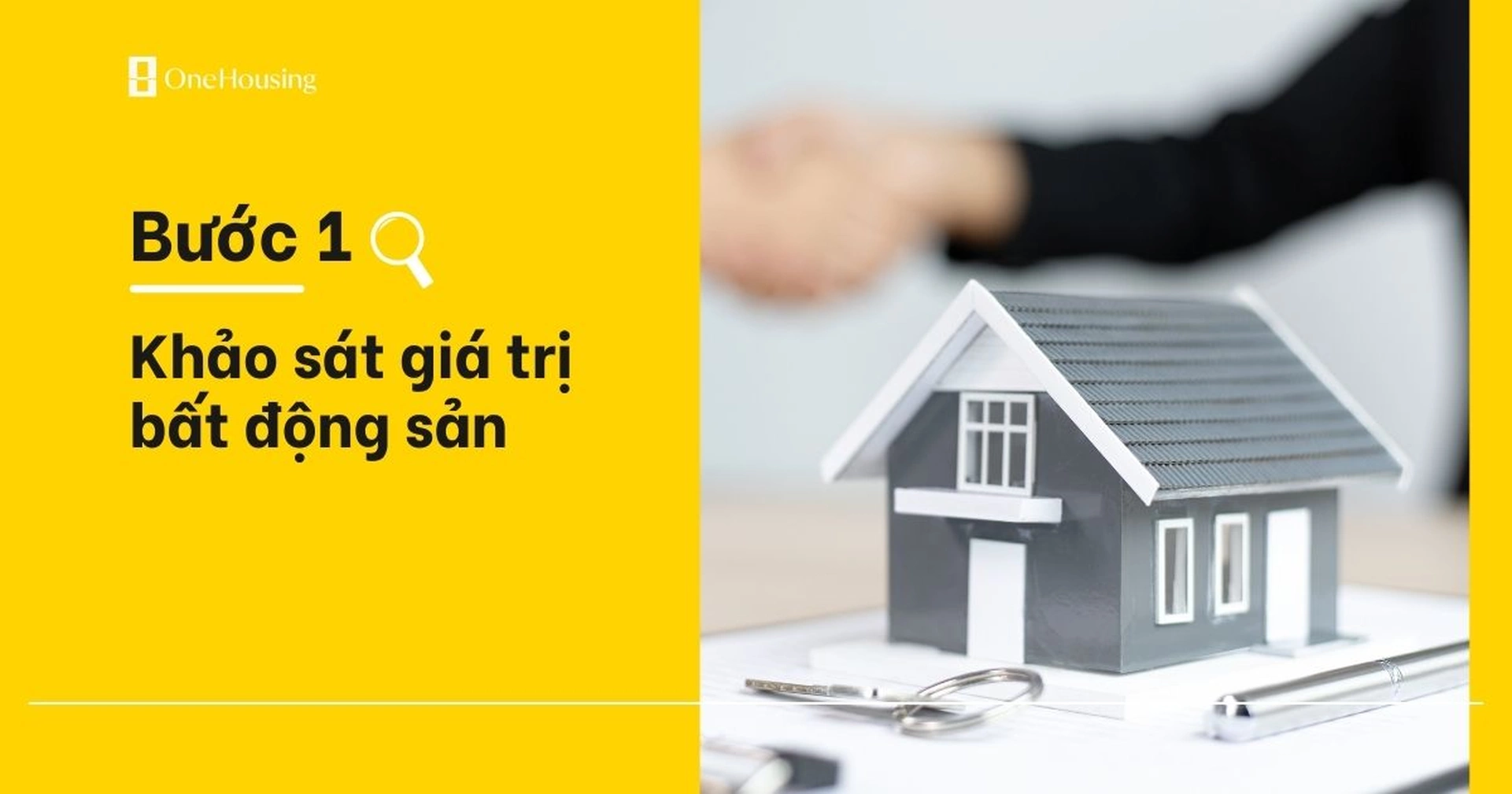 Khảo sát giá trị bất động sản