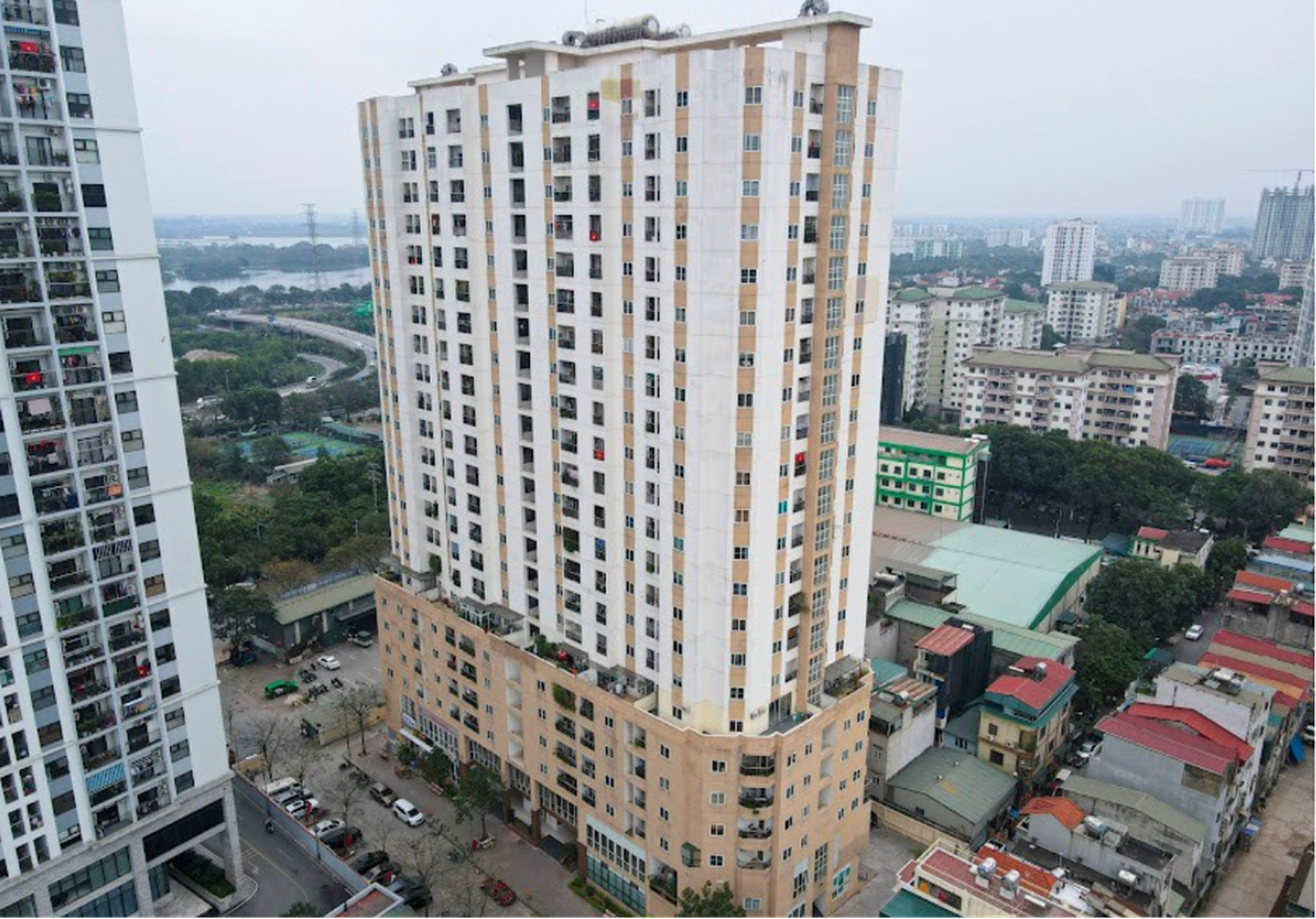 Chung cư South Tower quận Hoàng Mai địa chỉ cụ thể ở đâu?