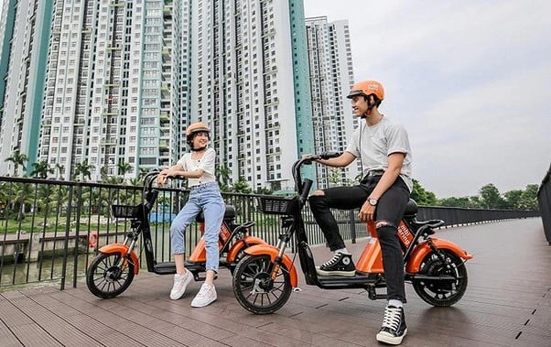 Thanh toán chi phí sử dụng xe đạp điện MBI Sharing trong Vinhomes Ocean Park 1 bằng gì?