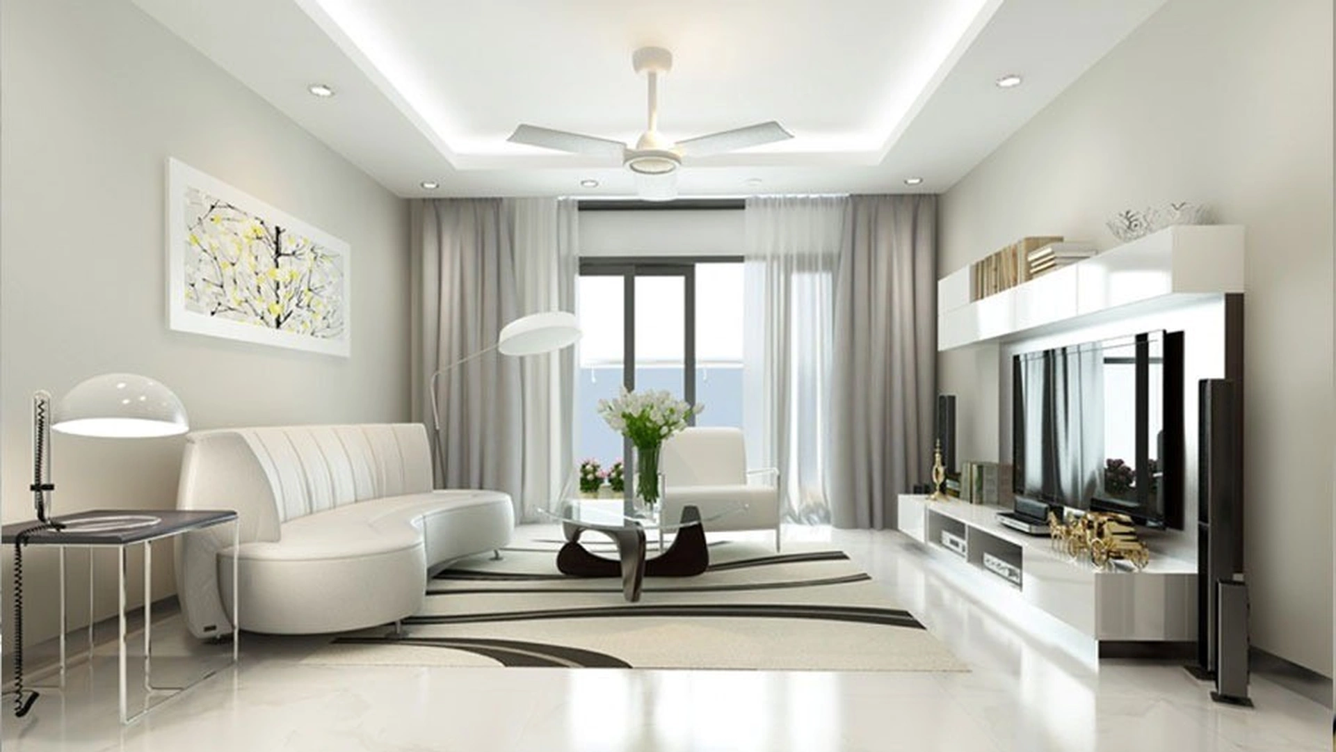 4 nguyên tắc vàng trong việc chọn màu sơn cho phòng khách
