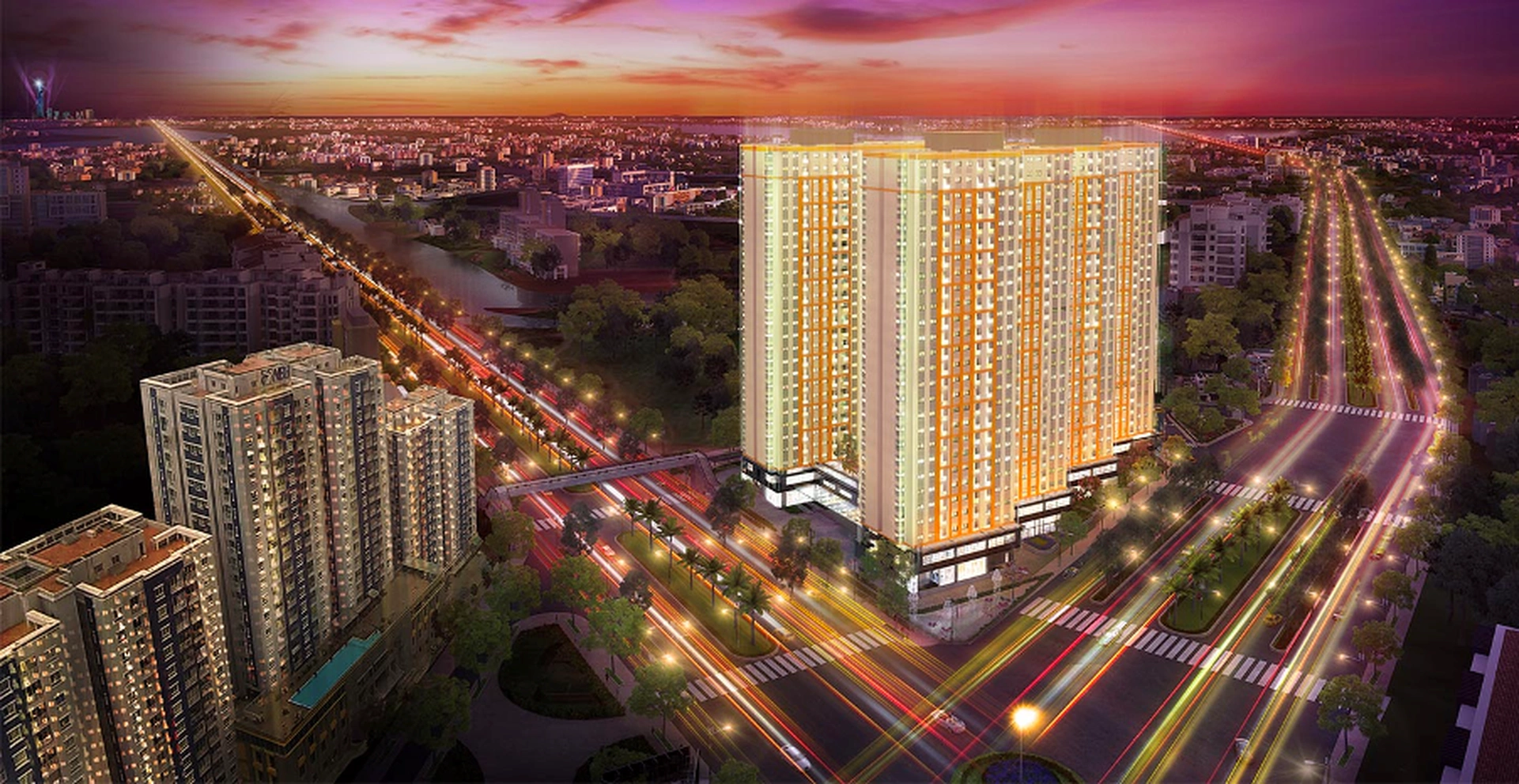 Diện tích căn hộ chung cư City Gate 3 Quận 8 là bao nhiêu m2?