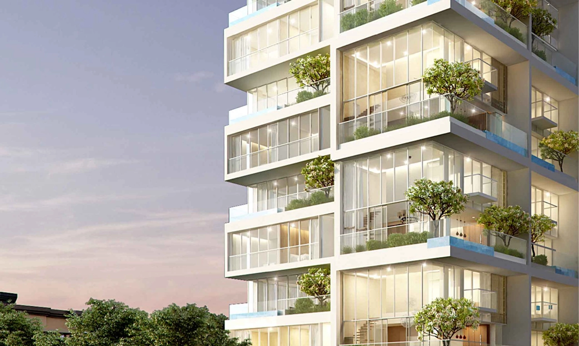 Diện tích căn hộ chung cư Serenity Sky Villas Quận 3 là bao nhiêu m2?