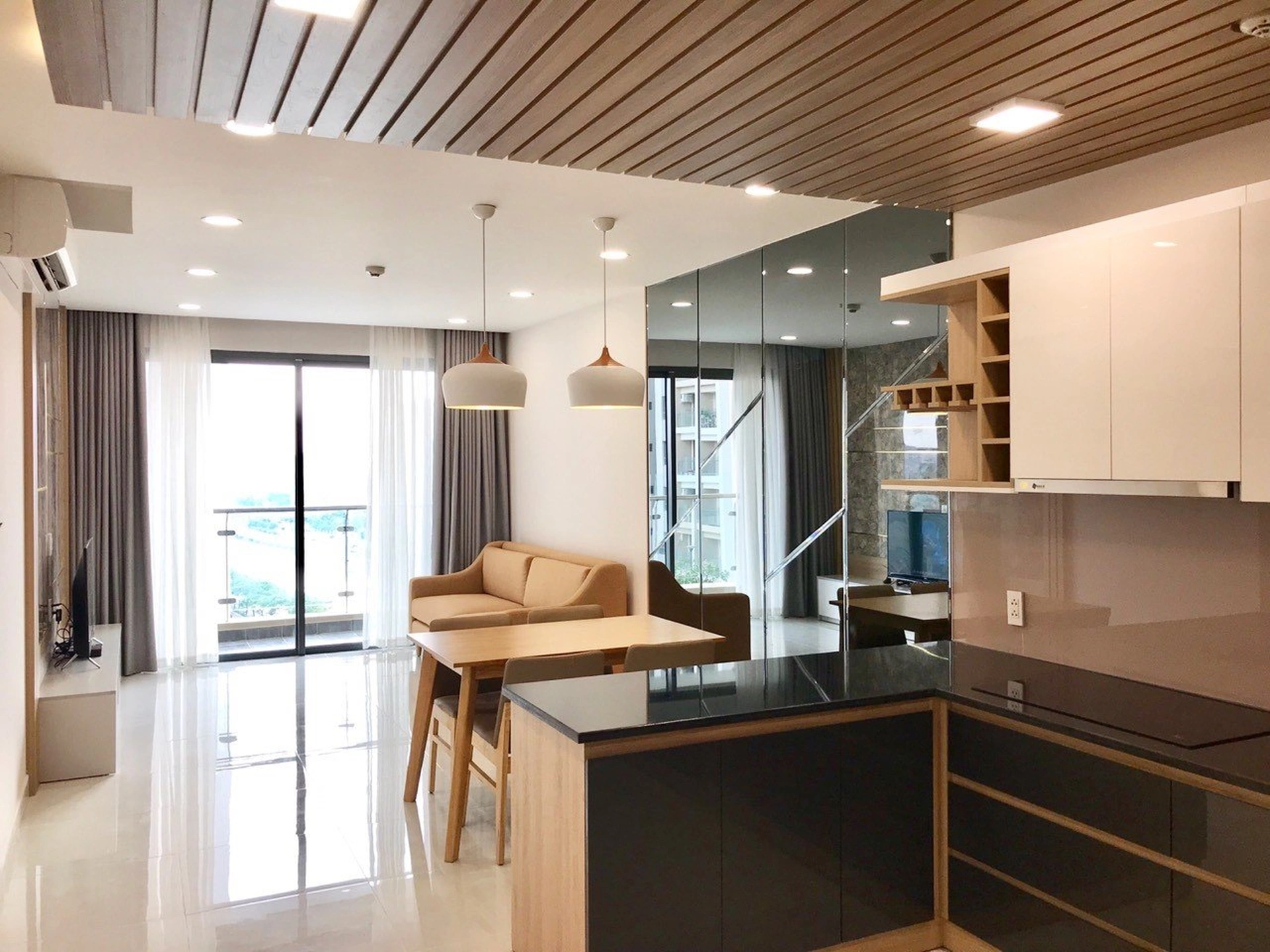 Diện tích căn hộ chung cư The Gold View Quận 4 là bao nhiêu m2?