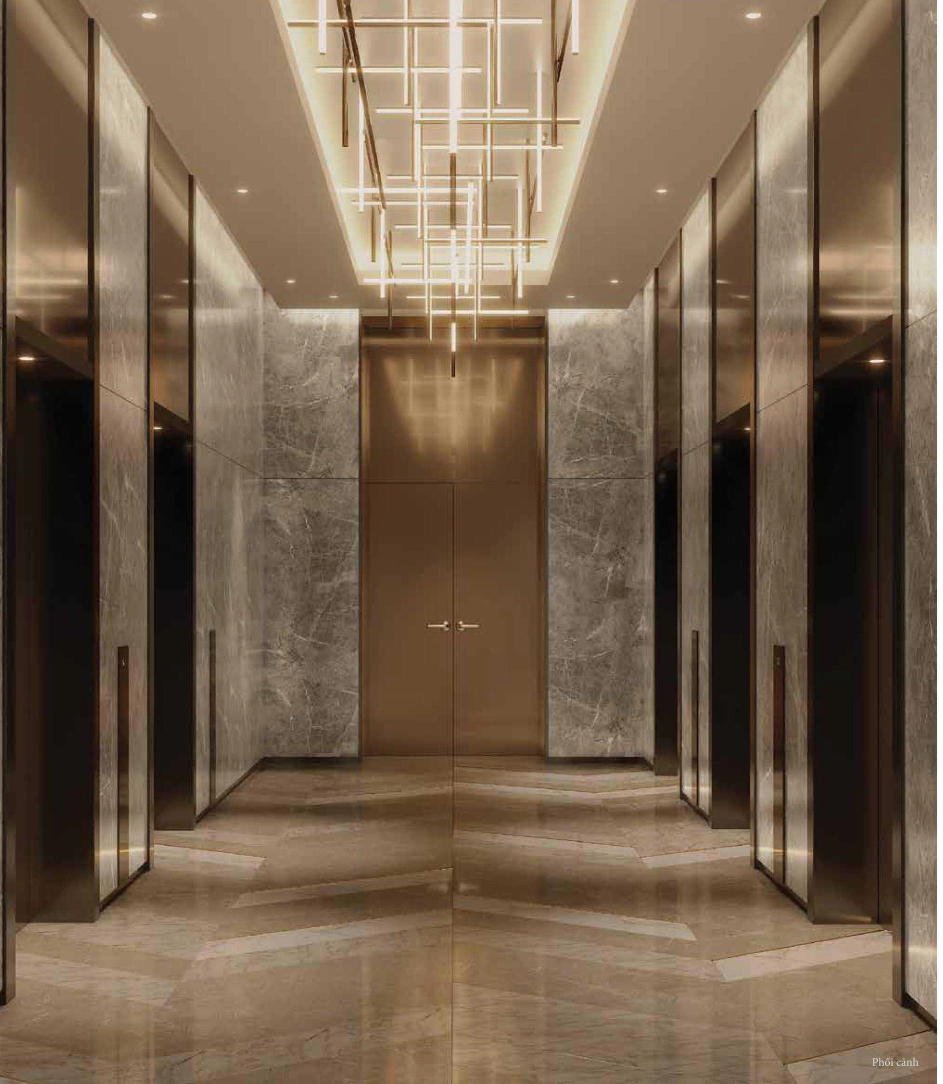 Masteri West Heights có tổng cộng bao nhiêu thang máy tại các tòa nhà?