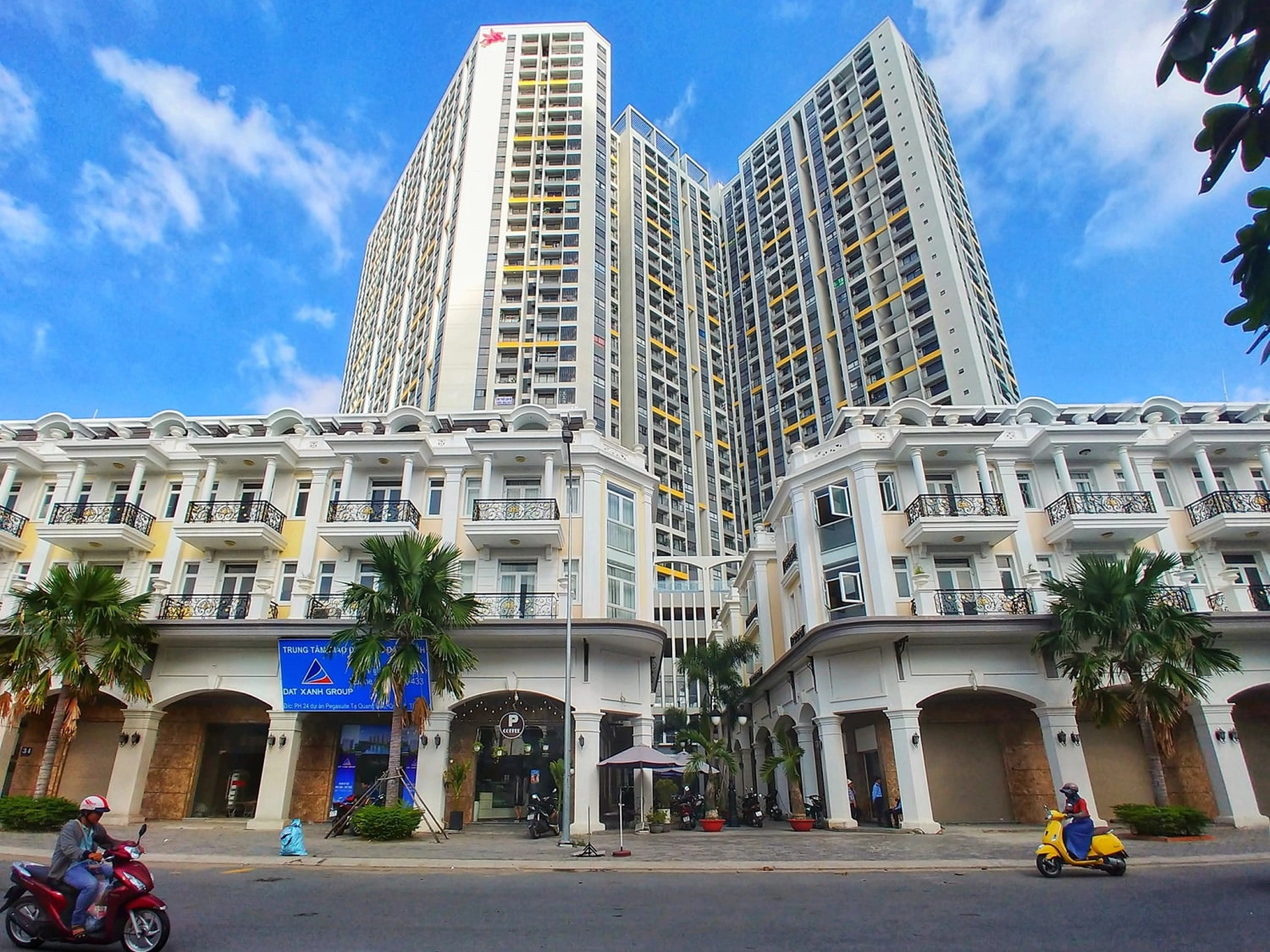 Diện tích căn hộ chung cư The Pega Suite 1 Quận 8 là bao nhiêu m2?