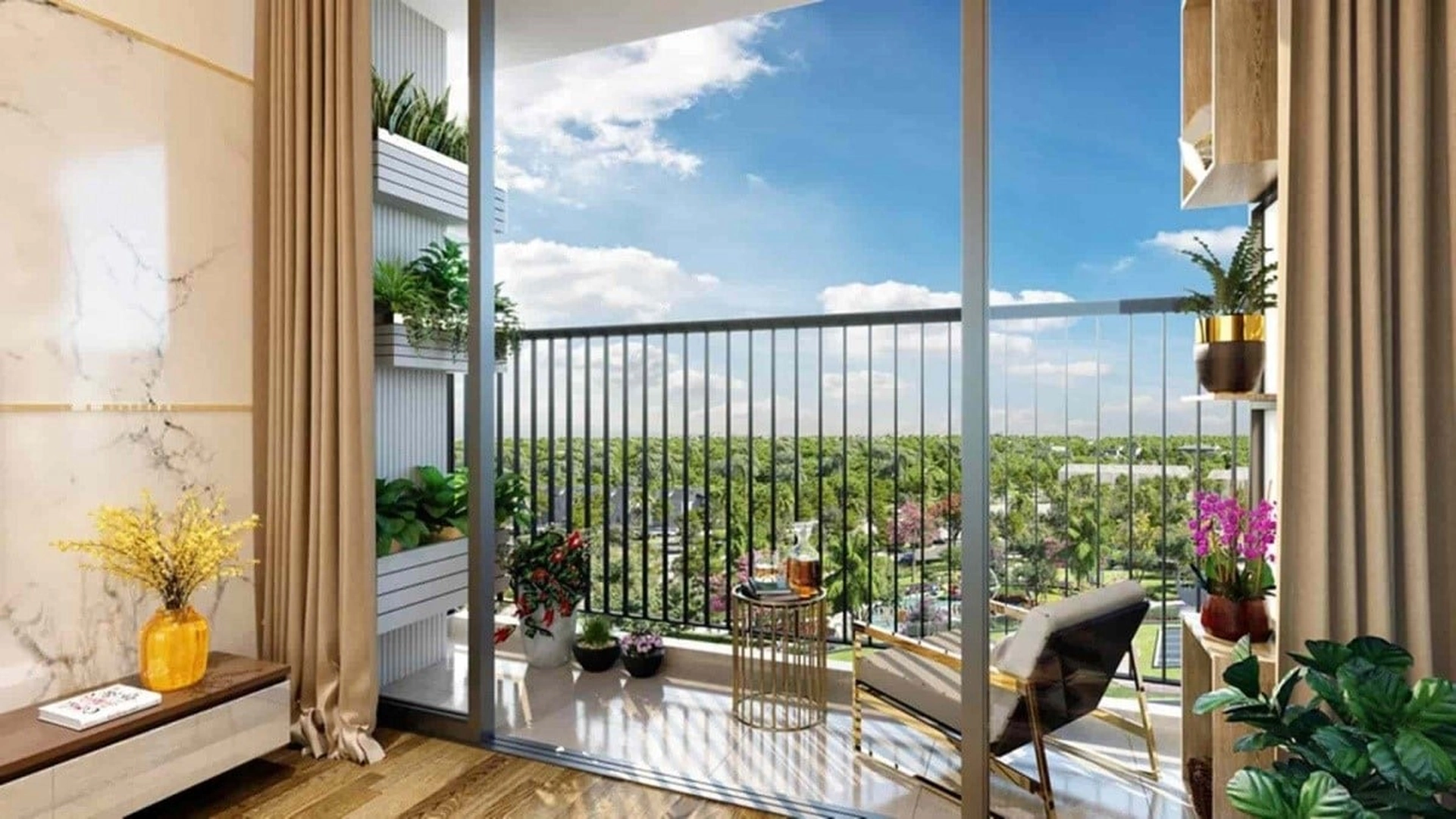 Cách chọn hướng ban công đẹp cho nhà phố và chung cư