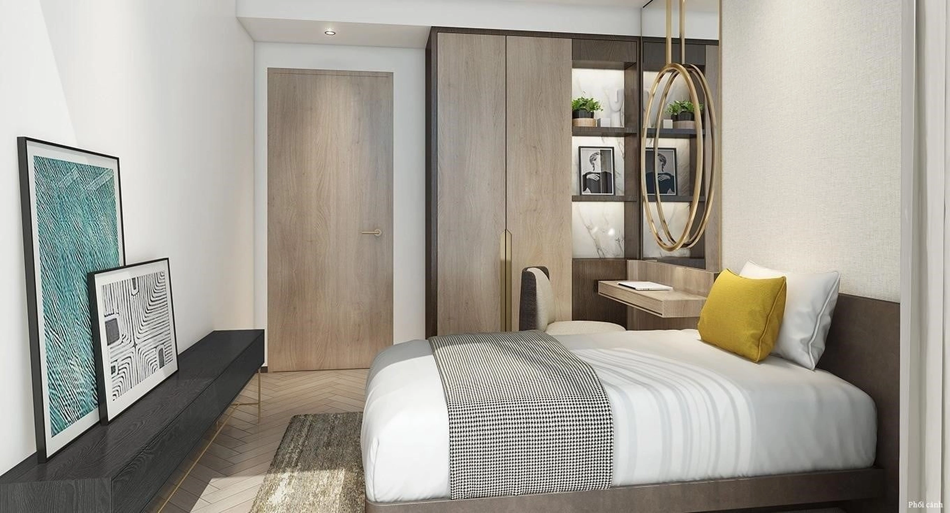 Giá bán và diện tích căn 3PN của Masteri Waterfront và Masteri West Heights khác như thế nào?