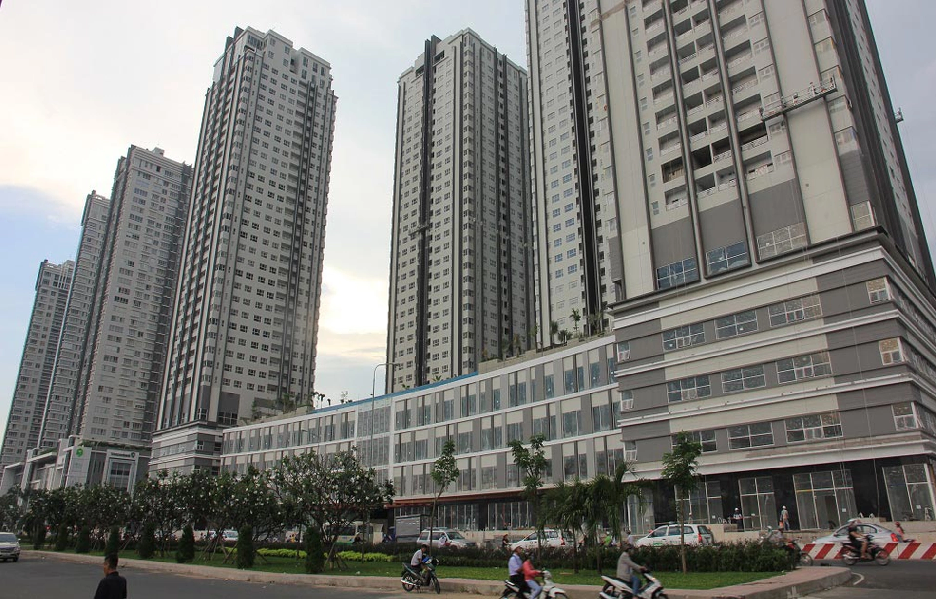 Diện tích căn hộ chung cư Sunrise City Quận 7 là bao nhiêu m2?