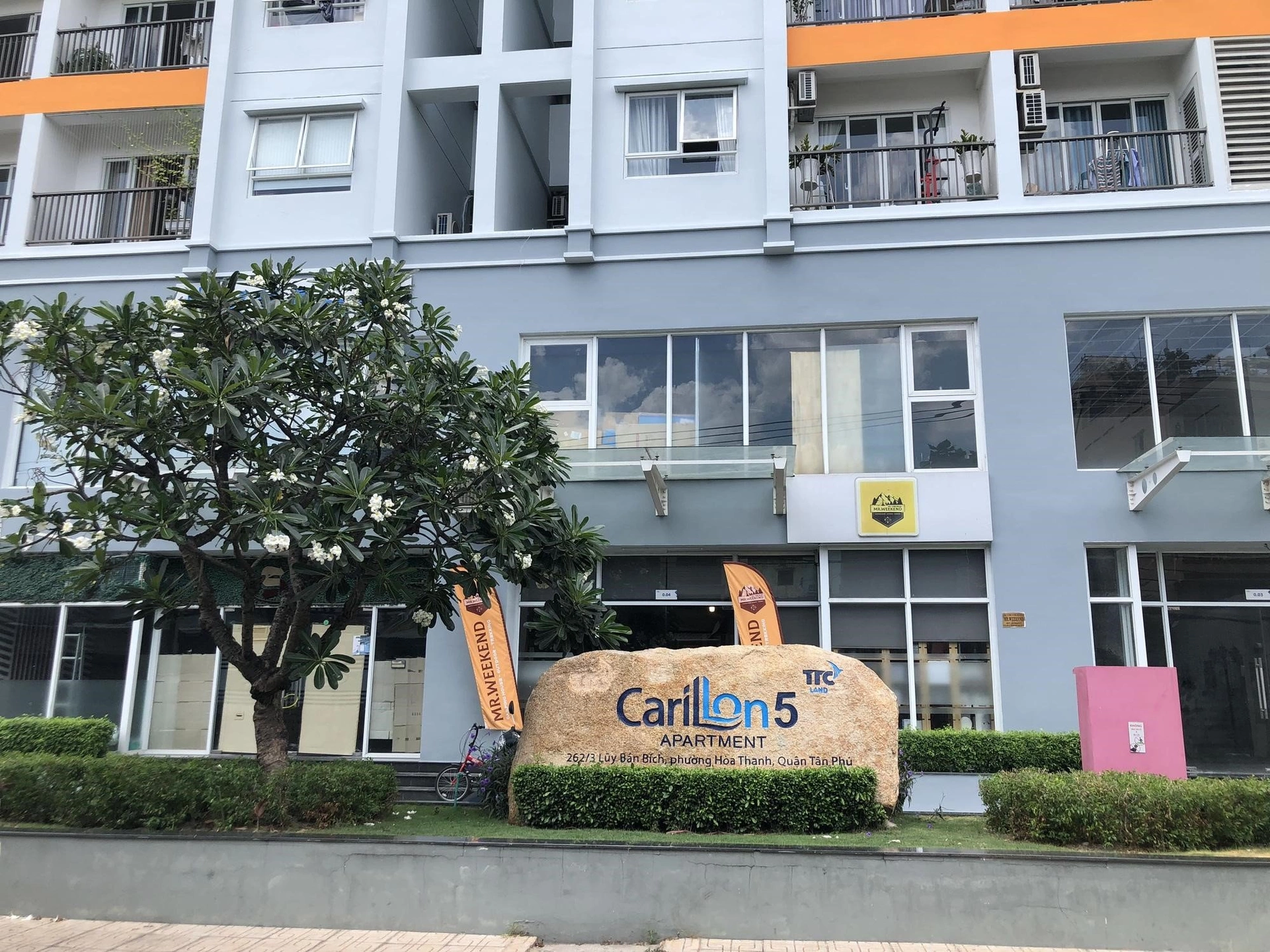 Chung cư Carillon 5 quận Tân Phú địa chỉ chính xác ở đâu?
