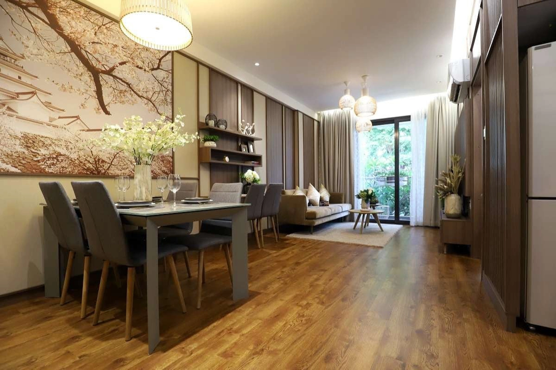 Diện tích căn hộ chung cư Akari City Nam Long quận Bình Tân là bao nhiêu m2?