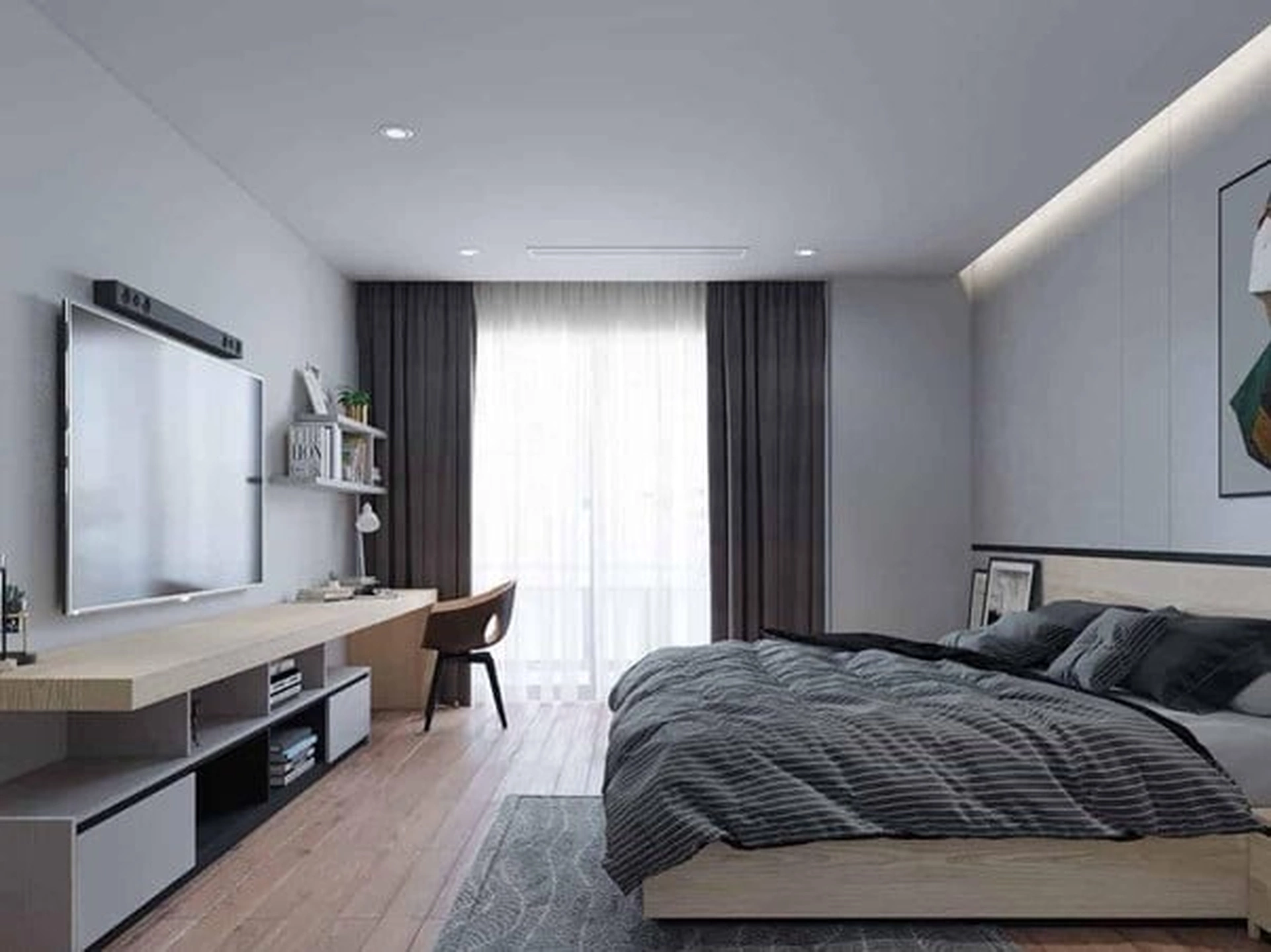 Thiết kế phòng ngủ chung cư thế nào để có lợi cho sức khỏe?