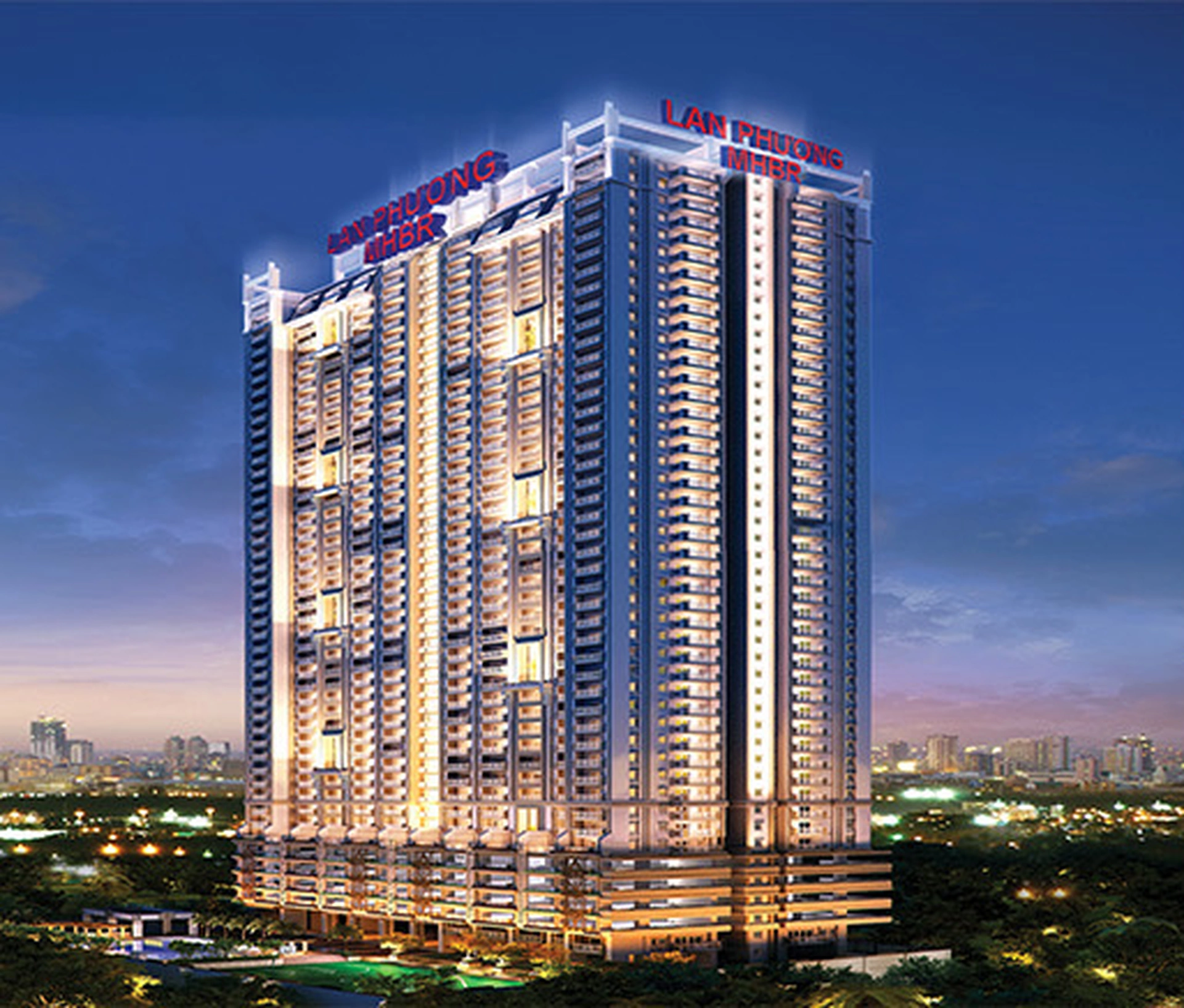 Căn hộ chung cư Lan Phương MHBR TP Thủ Đức có diện tích bao nhiêu m2?