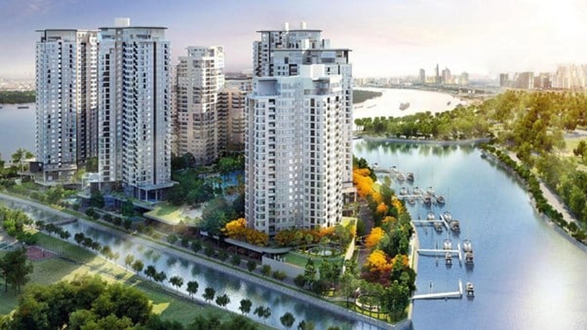 Căn hộ chung cư Diamond Island có diện tích bao nhiêu m2?