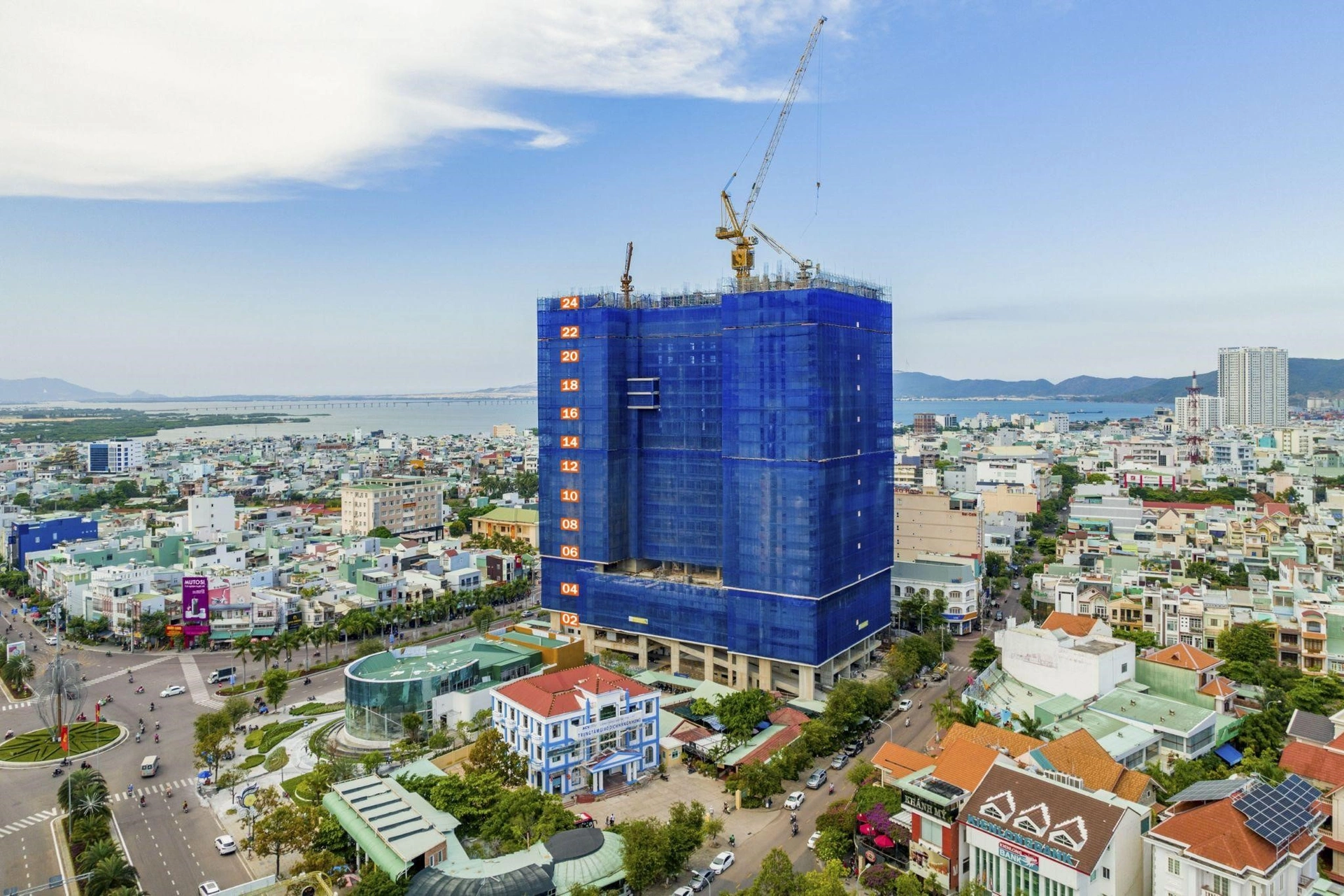 Chung cư Grand Center Quy Nhơn địa chỉ chính xác là ở đâu? 