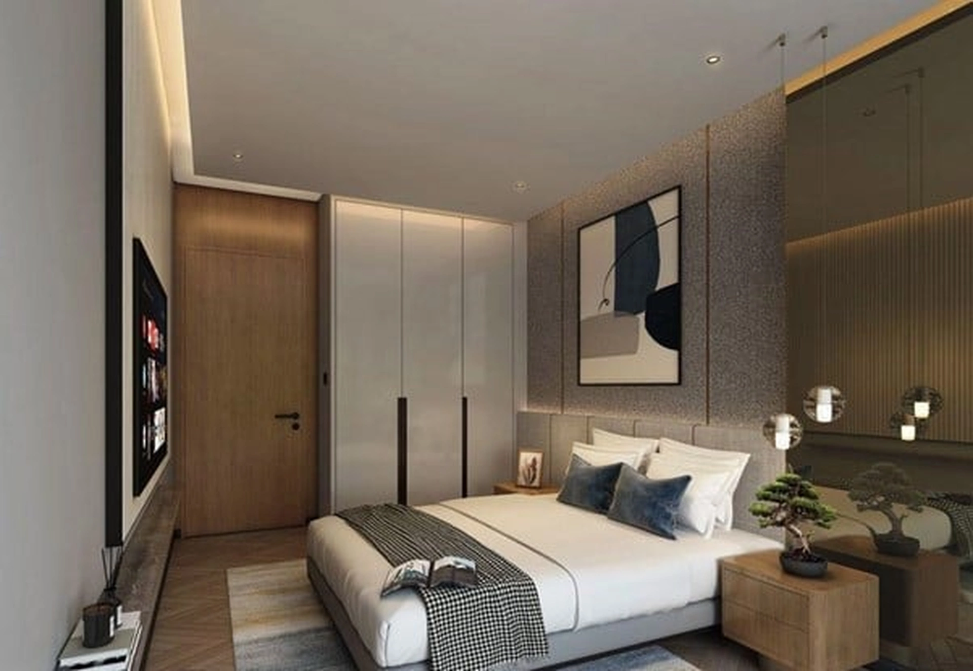 Nội thất bàn giao tại căn hộ 2PN+ dự án Masteri Waterfront gồm những gì?