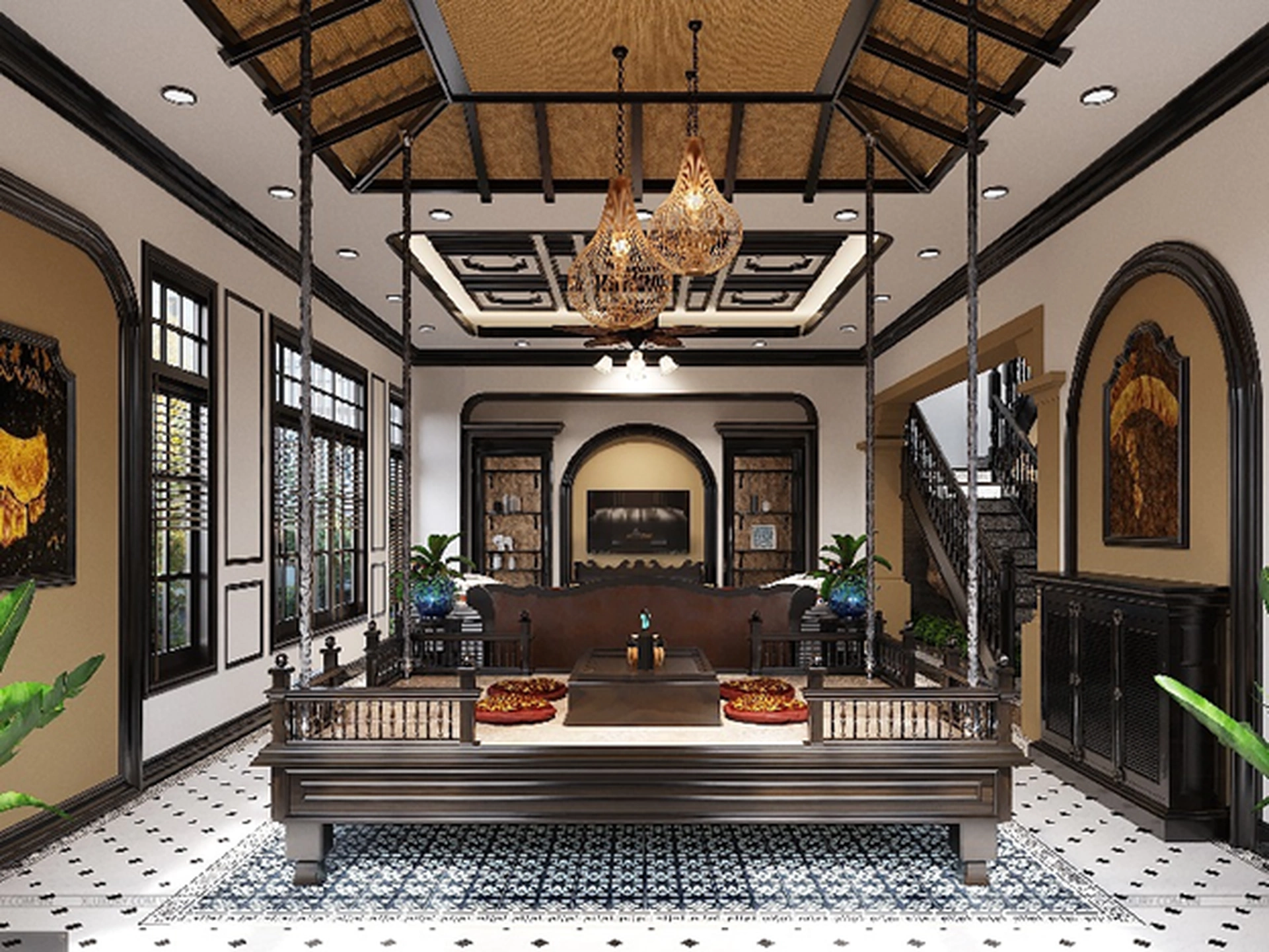 Phong cách Indochine: Bản giao hưởng Đông Dương của xu hướng thiết kế nội thất