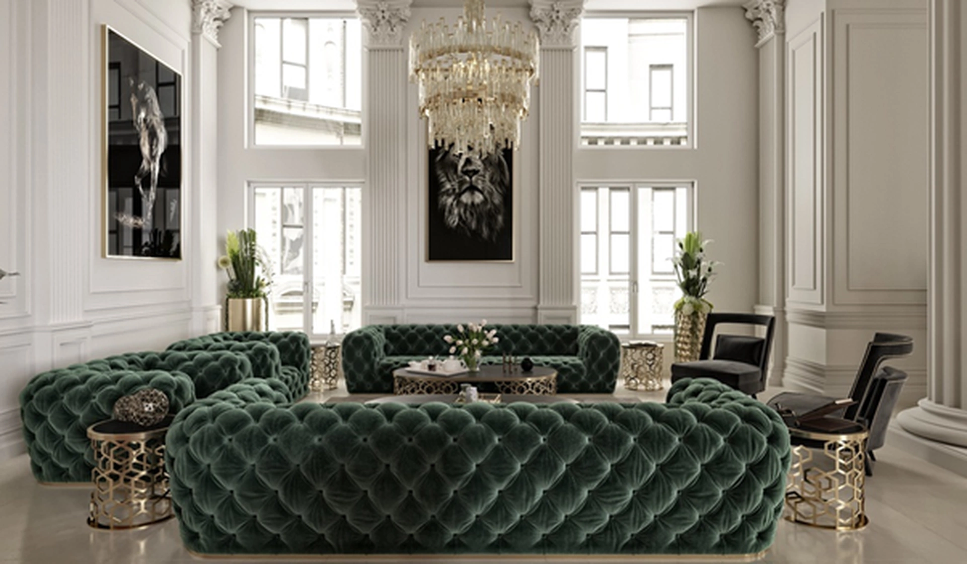 Gợi ý thiết kế nội thất căn hộ chung cư 90m2 ấn tượng nhất