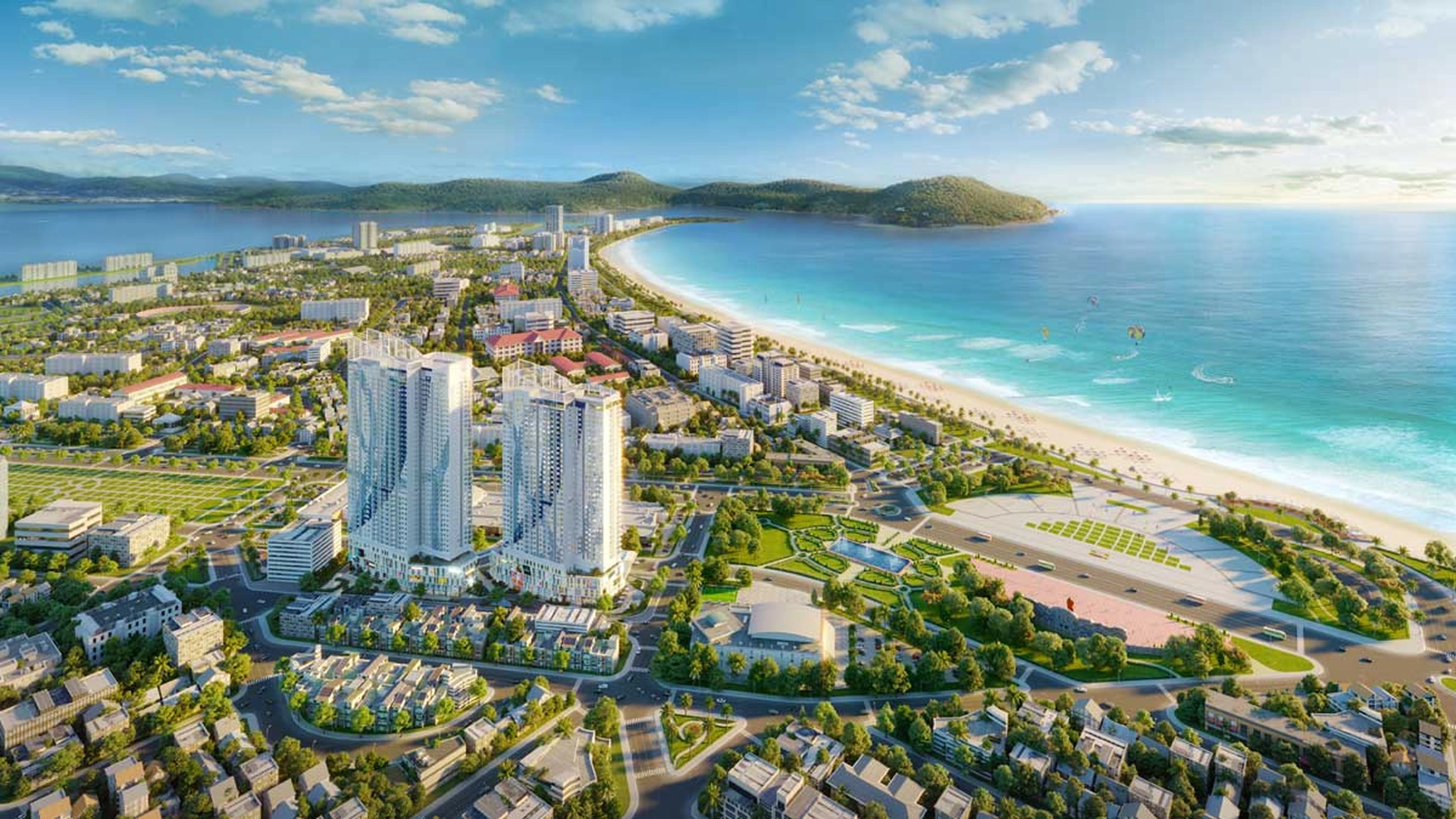 Chung cư Wyndham Sailing Bay Resort địa chỉ chính xác là ở đâu?