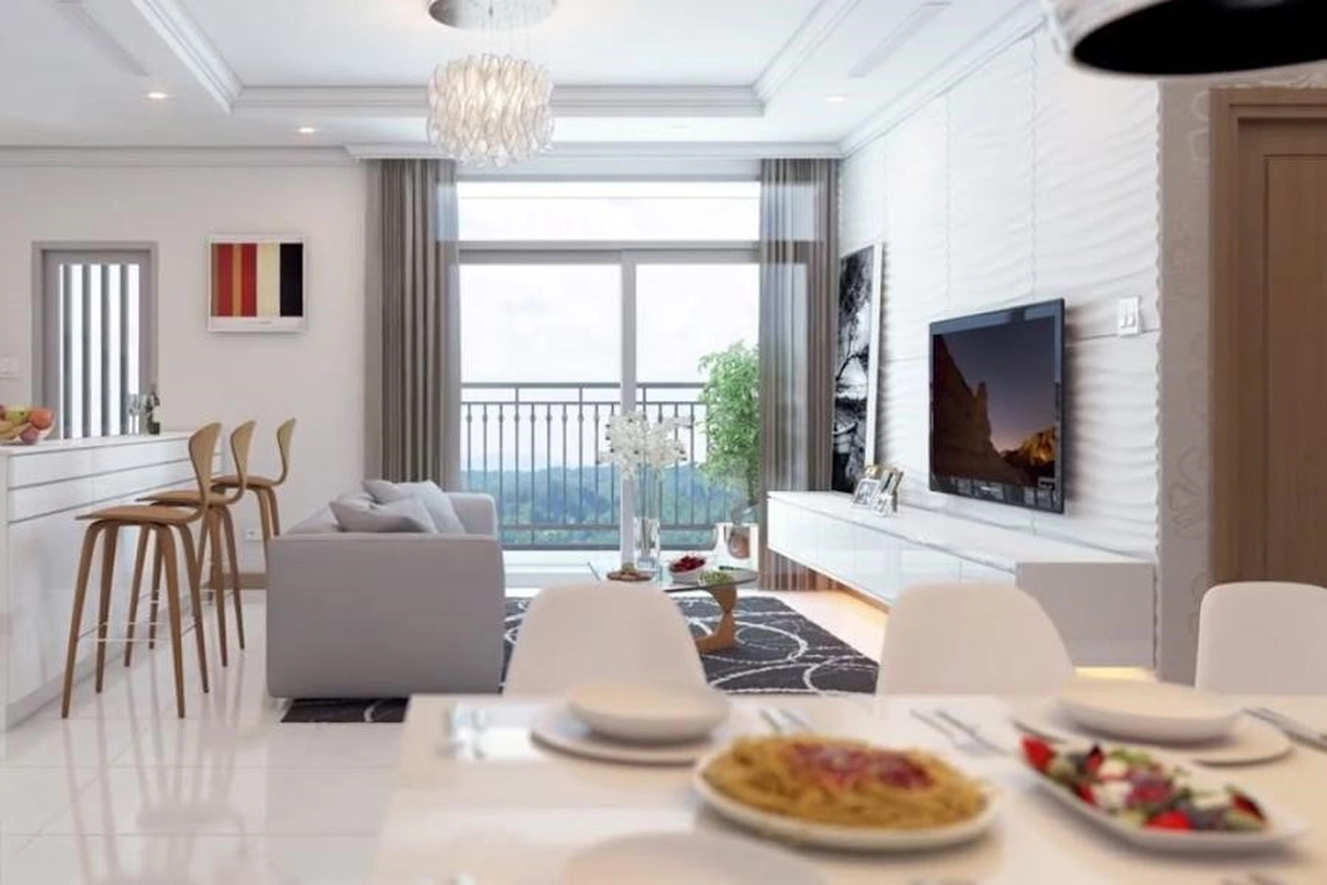 Giá bán và diện tích căn 2PN của Imperia Sky Garden và Vinhomes Times City khác nhau thế nào?
