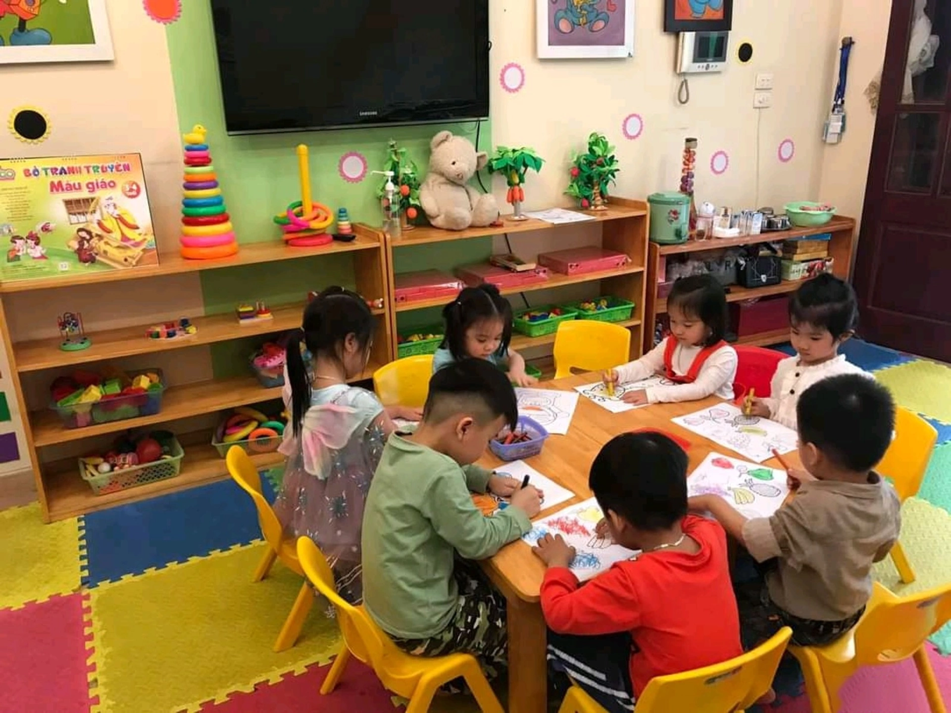 Gần chung cư The Nine có những trường mầm non nào?