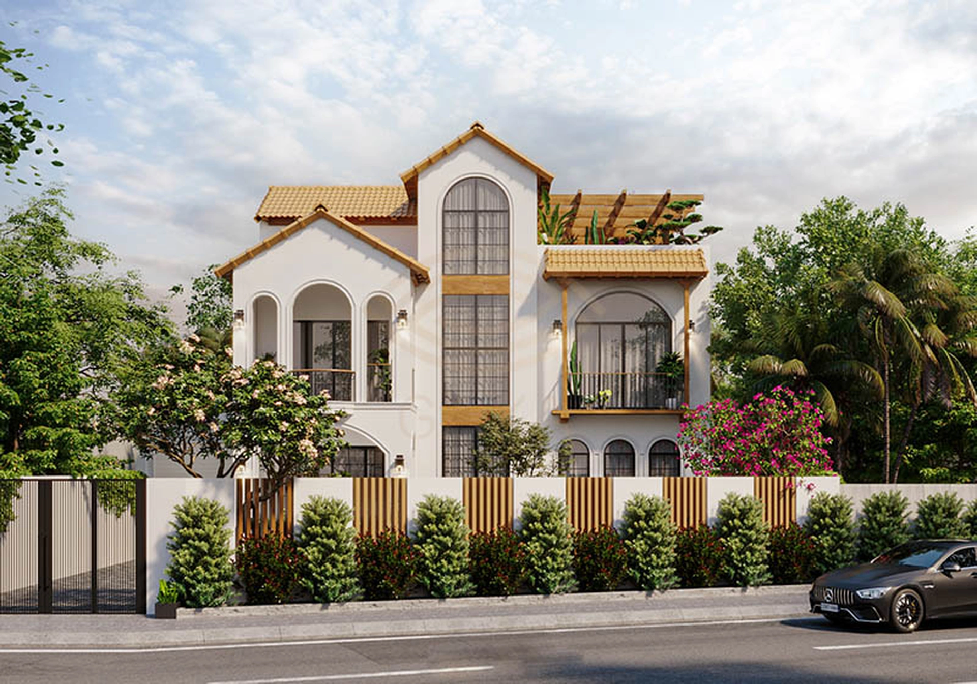 Khám phá phong cách thiết kế ngoại thất Đông Dương