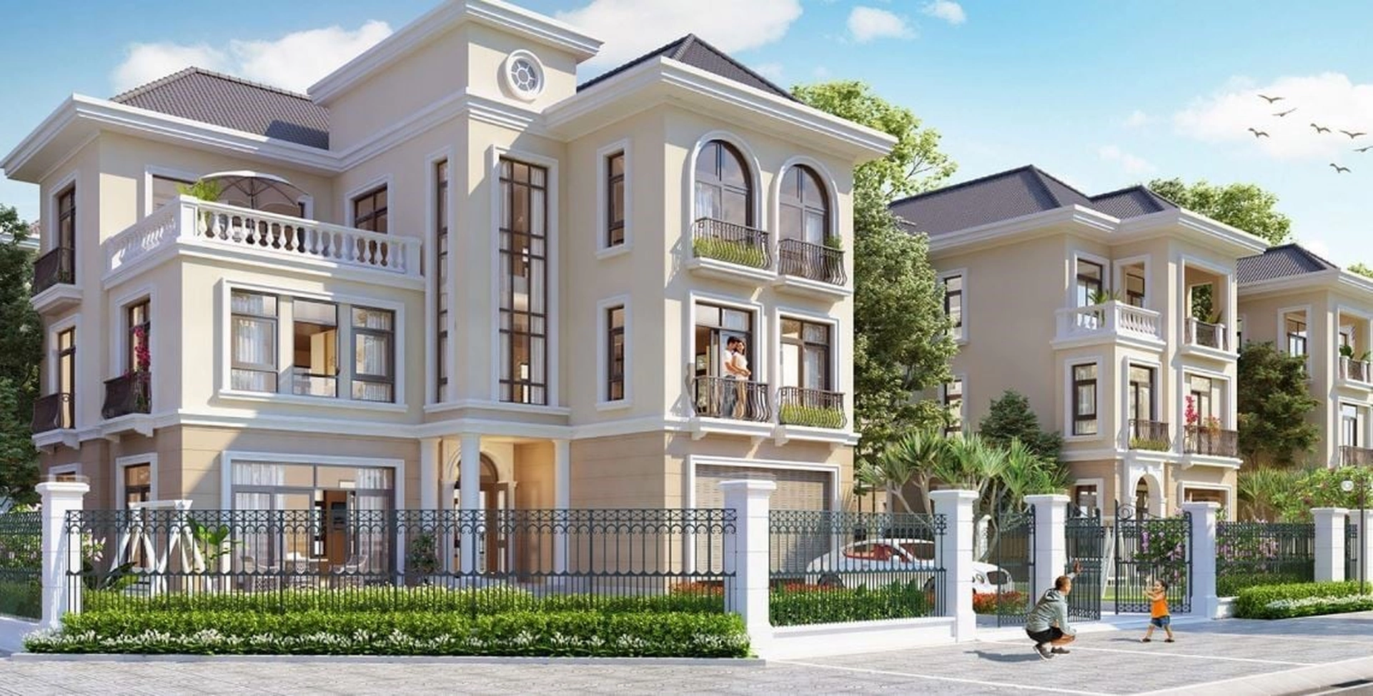 Định giá nhà liền kề, biệt thự diện tích 100 - 120m2 tại phân khu Mộc Lan 6 Vinhomes Green Bay