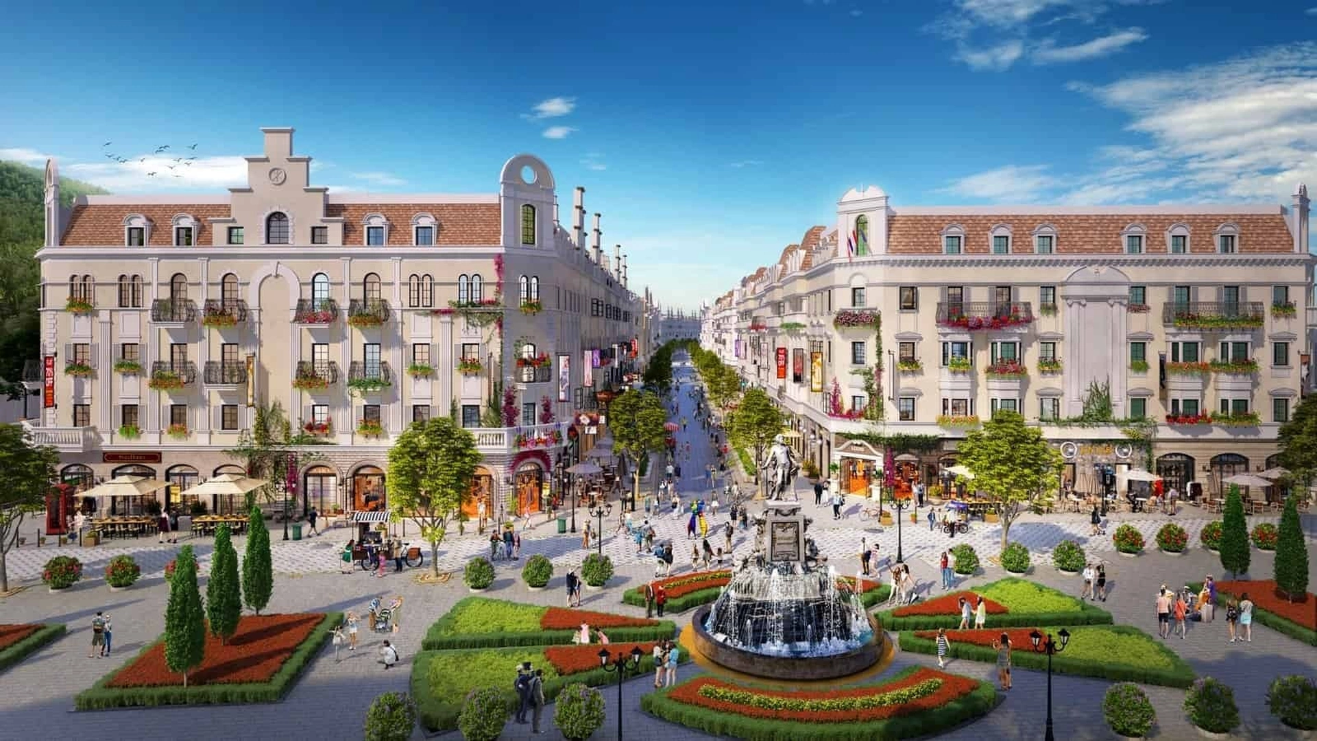 Tổ hợp trung tâm thương mại và nhà phố Sun Plaza Grand World