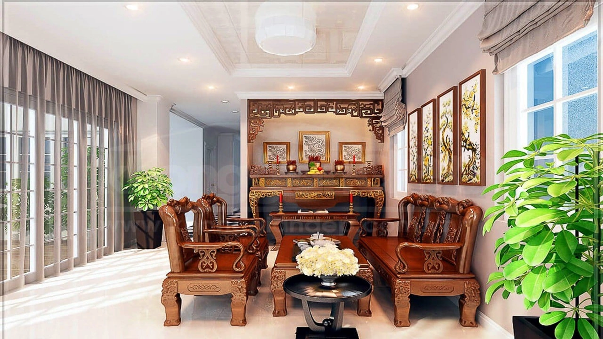 Đặt phong thủy bàn thờ cho gia chủ tuổi Tân Dậu - 1981 như thế nào để hút tài lộc?