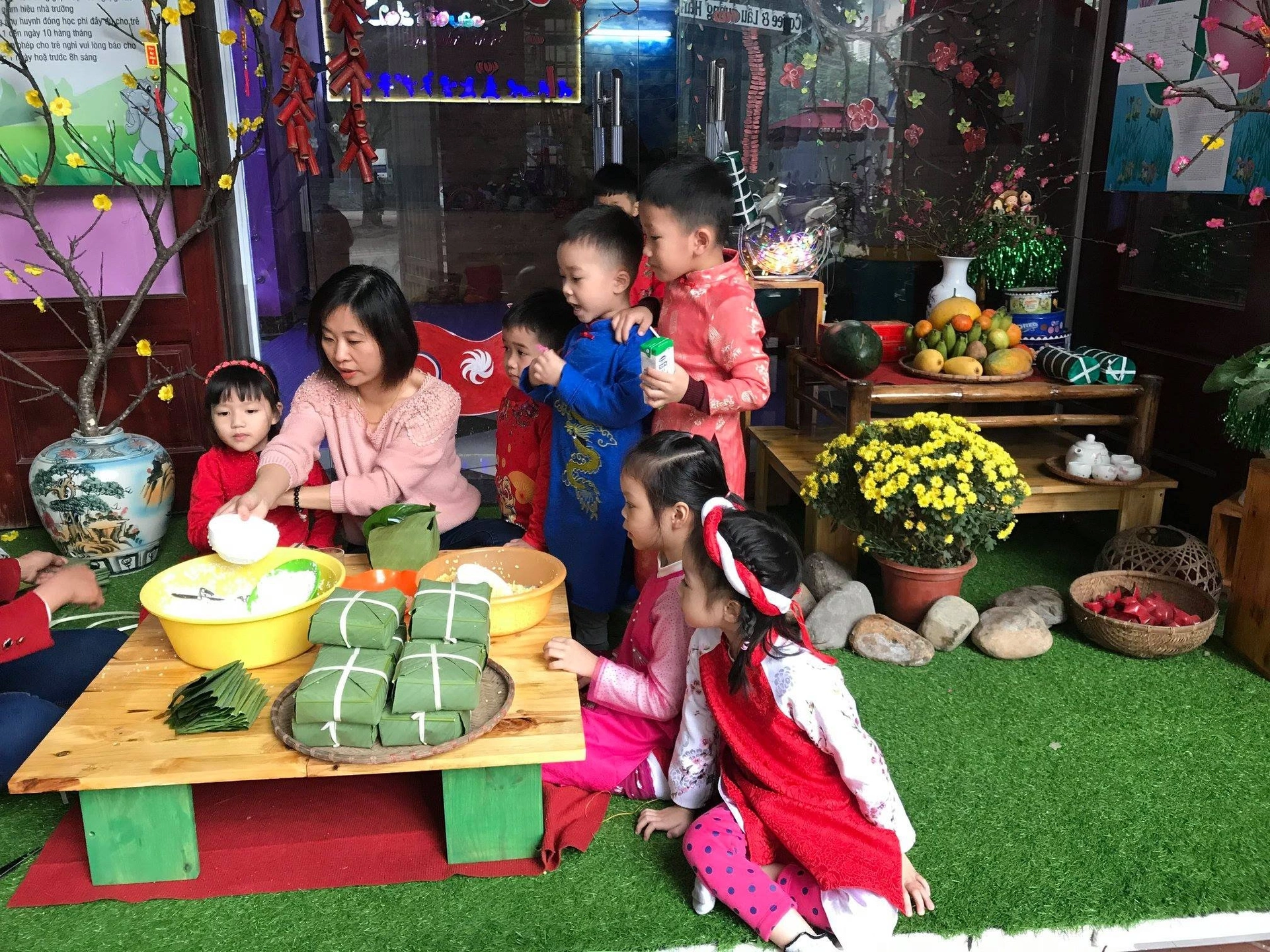 Trong bán kính 2km, gần khu đô thị Xa La có những trường mầm non nào?