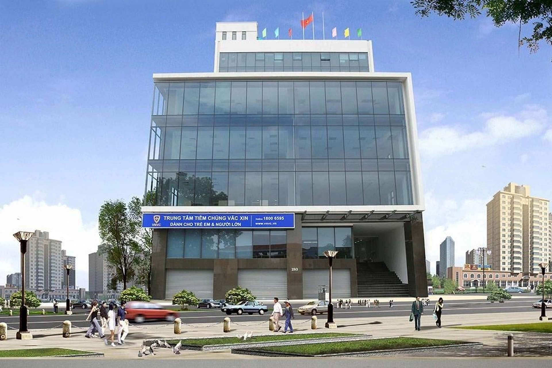 Có trung tâm tiêm chủng nào gần chung cư Vinhomes Smart City?