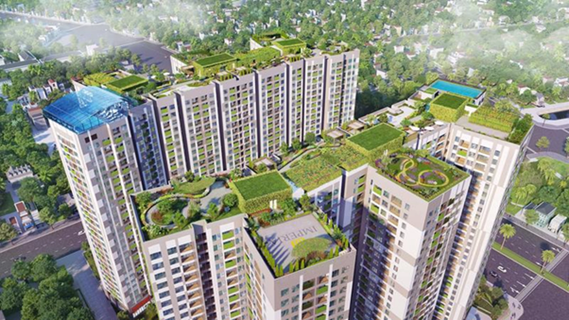 Có những tuyến xe bus nào đi qua chung cư Imperia Sky Garden?