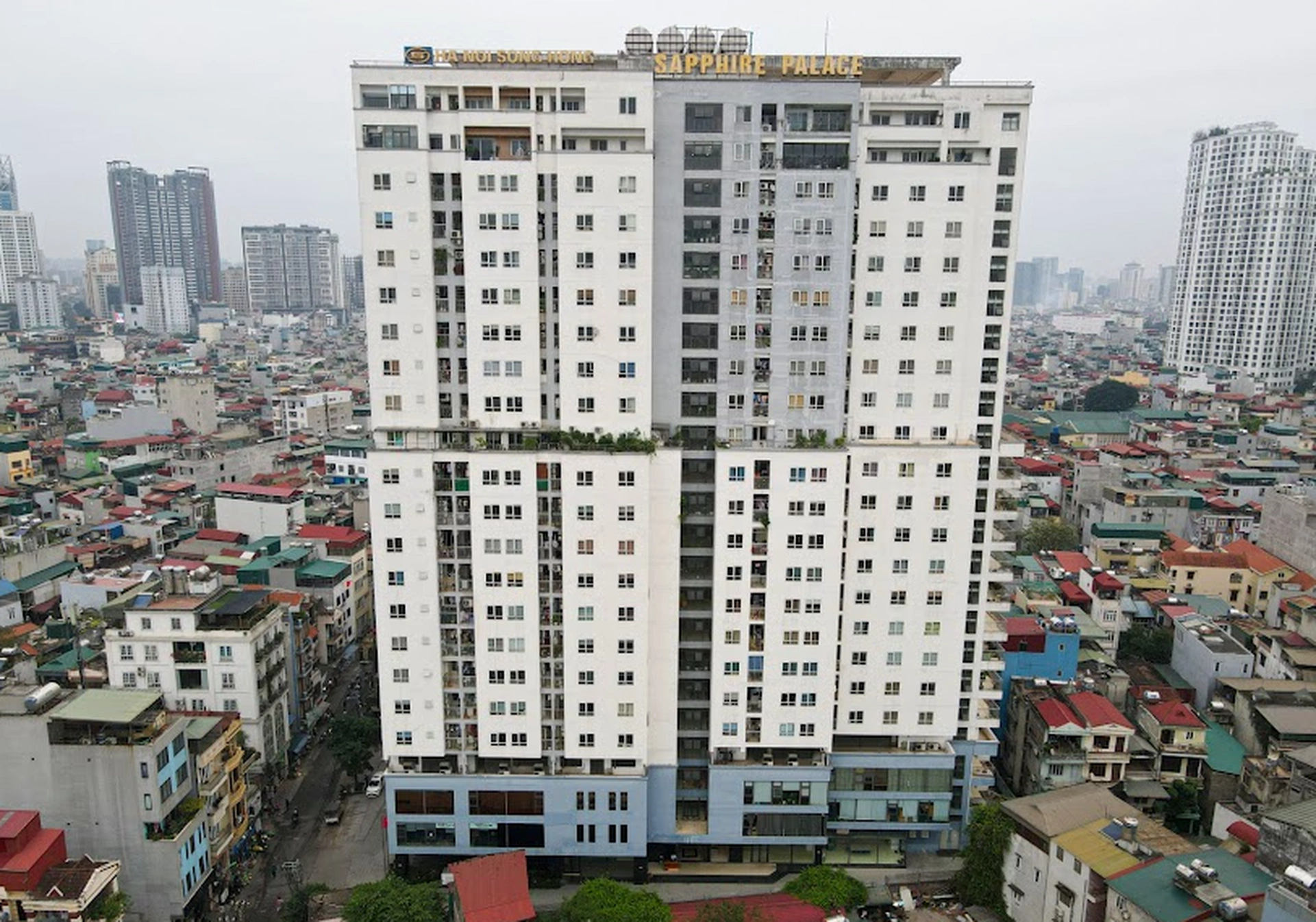 Có đủ chỗ đậu ôtô và xe máy tại chung cư Sapphire Palace quận Thanh Xuân không?