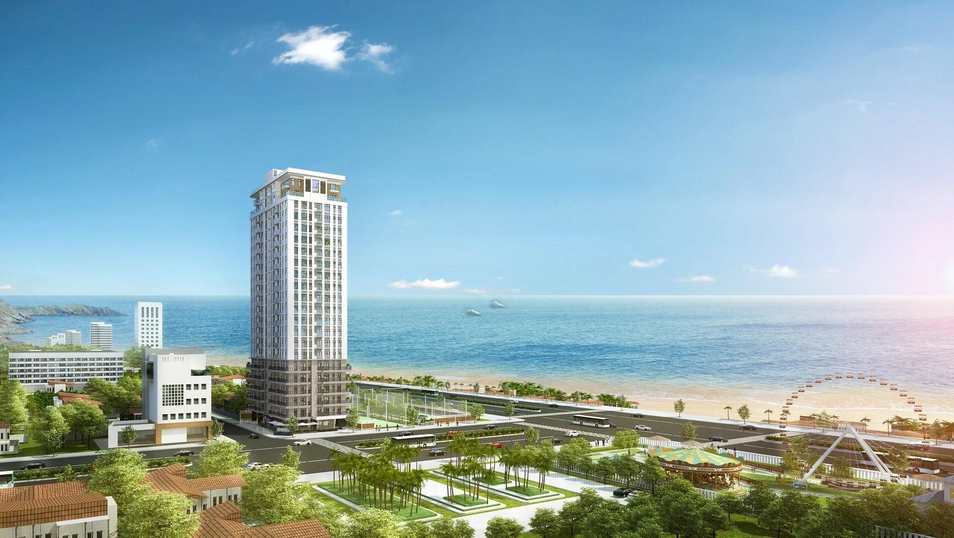 Có đủ chỗ đậu ôtô và xe máy chung cư Mermaid Seaview Vũng Tàu không?