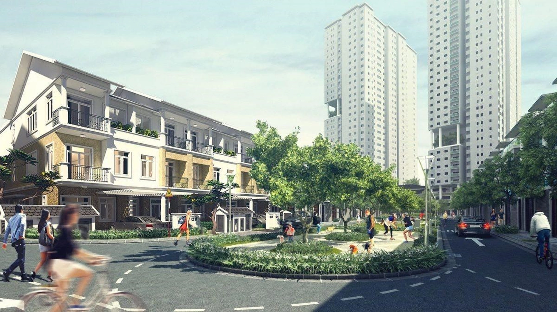Có đủ chỗ đậu ôtô và xe máy chung cư Eden Garden không?