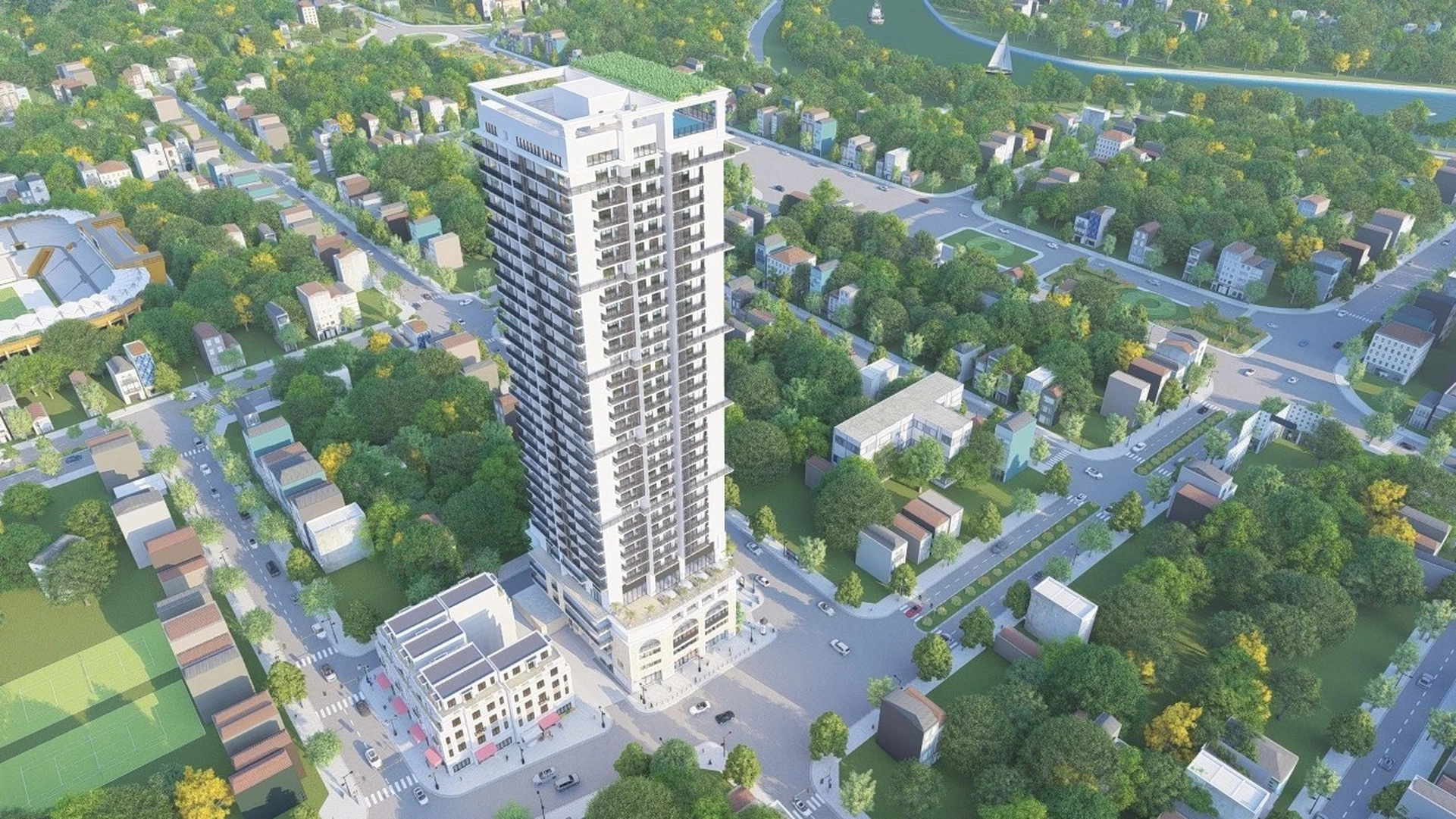 Có đủ chỗ đậu ôtô và xe máy chung cư Thái Nguyên Tower không?