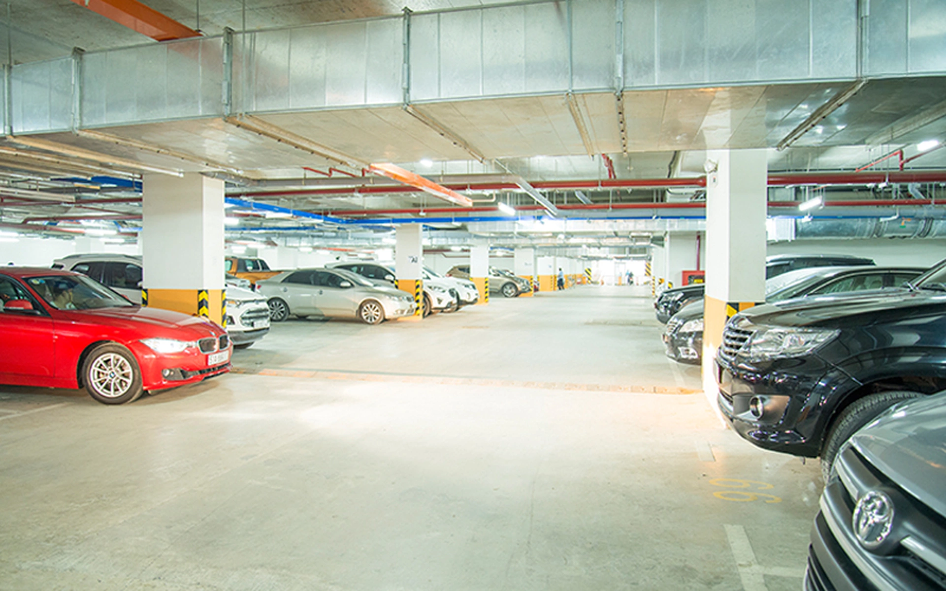 Có đủ chỗ đậu ôtô và xe máy chung cư Lexington Residence TP Thủ Đức không?