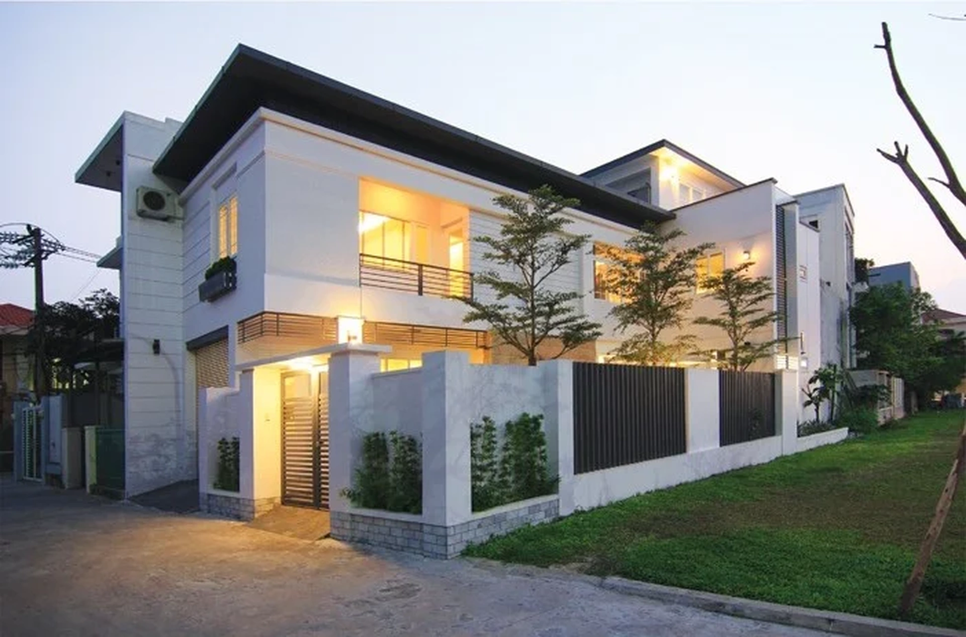 Mẹo thiết kế nhà ở cho nhà xây trên đất nở hậu
