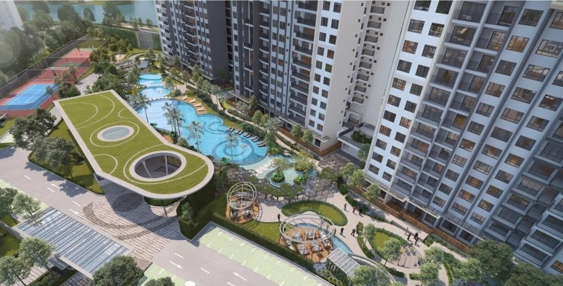 Có đủ chỗ đậu ôtô và xe máy chung cư Palm Spring TP Thủ Đức không? 