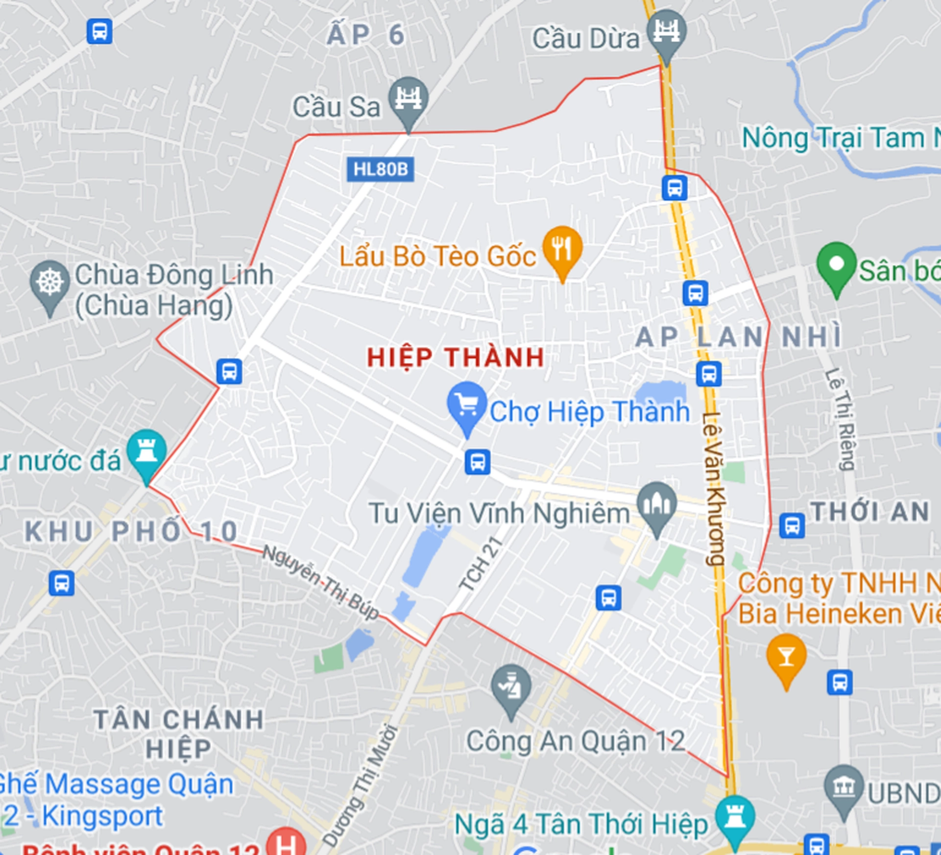 Cập nhật giá bán nhà hẻm xe hơi tại phường Hiệp Thành, quận 12