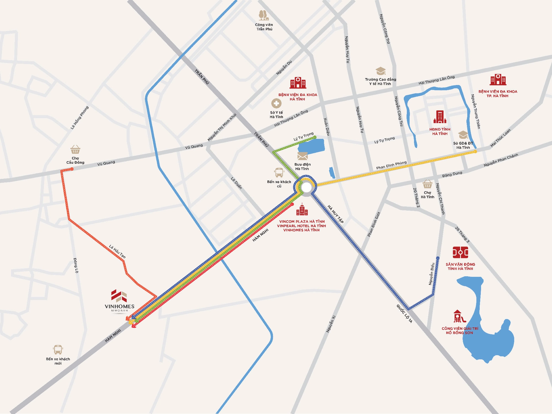Địa chỉ dự án Vinhomes New Center ở đâu? 