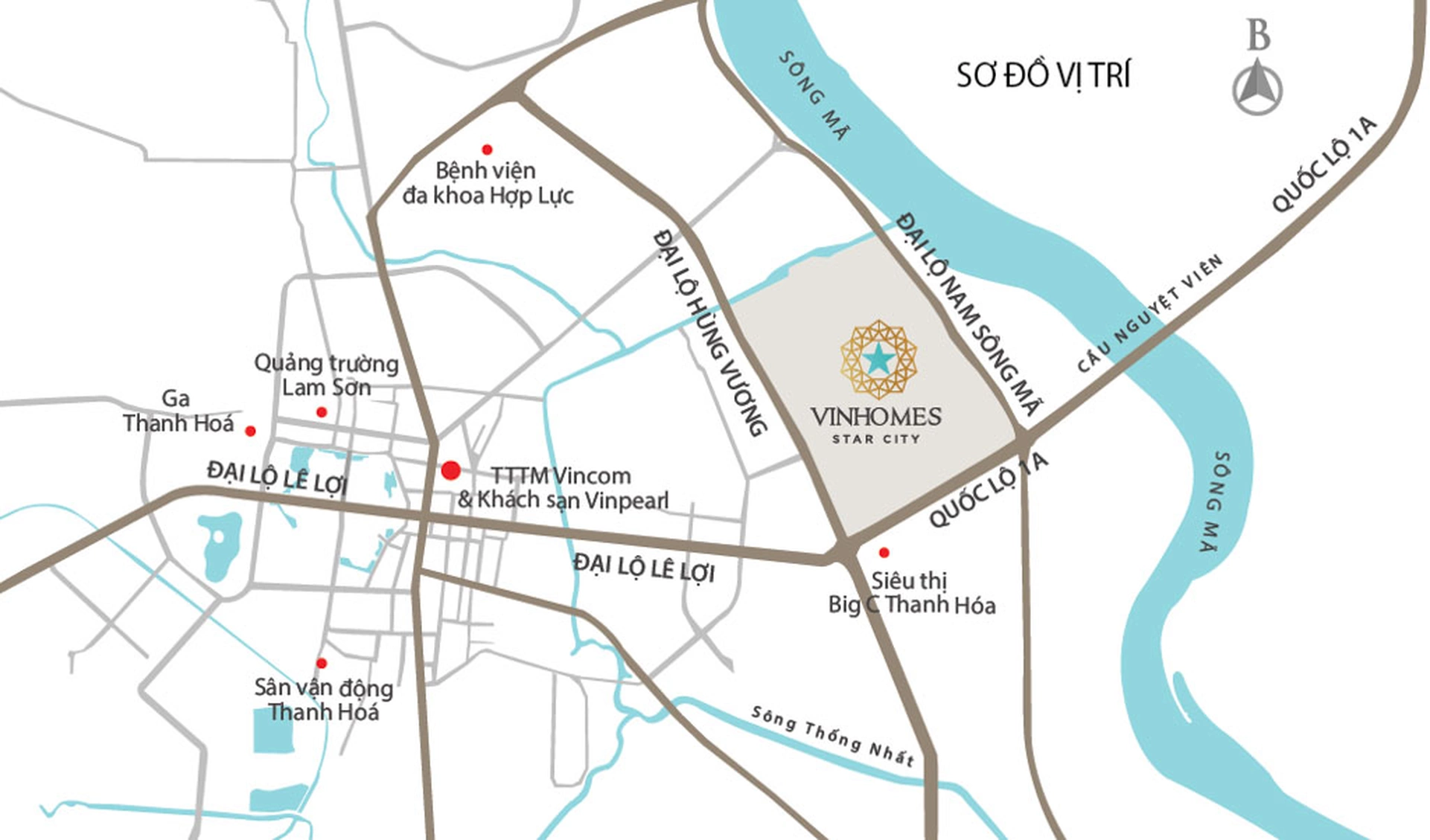 Vinhomes Star City nằm ở đâu?