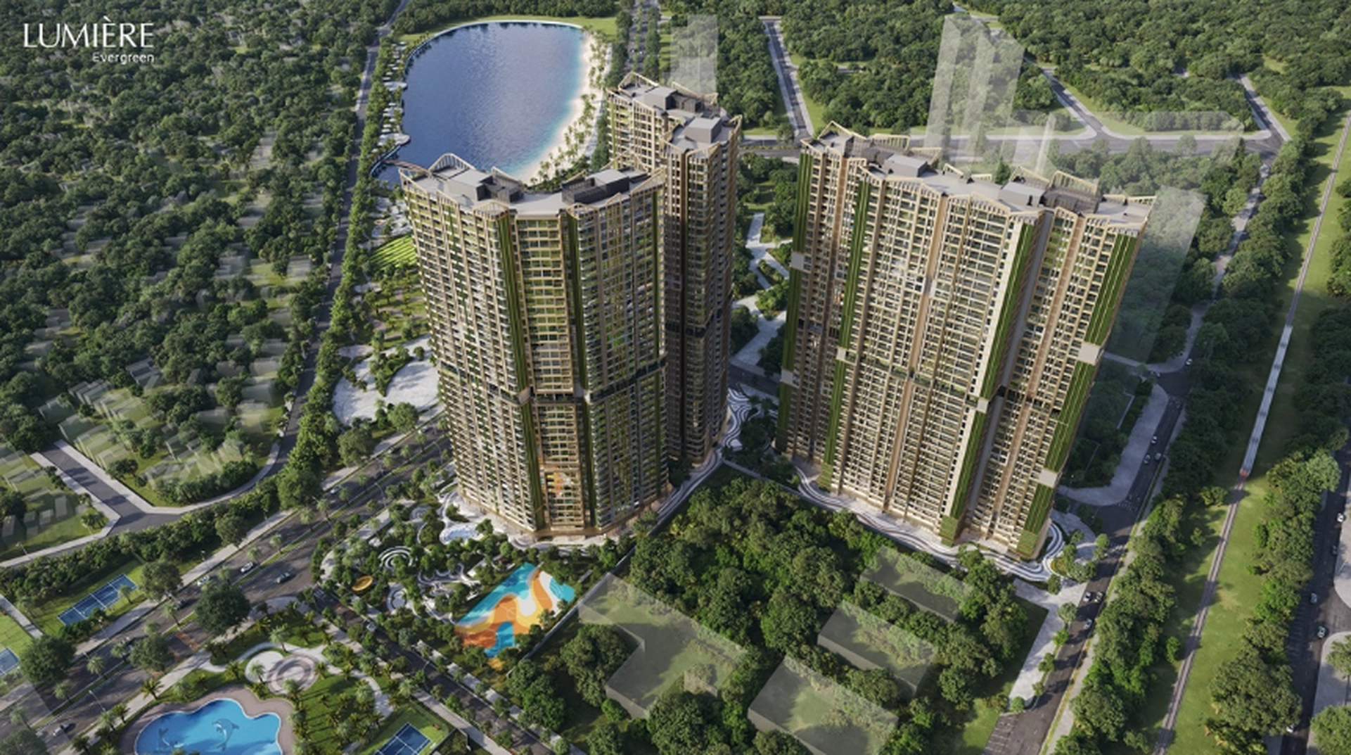 Tòa A2 The Atmos dự án Lumiere EverGreen sở hữu vị trí đắc địa như thế nào?