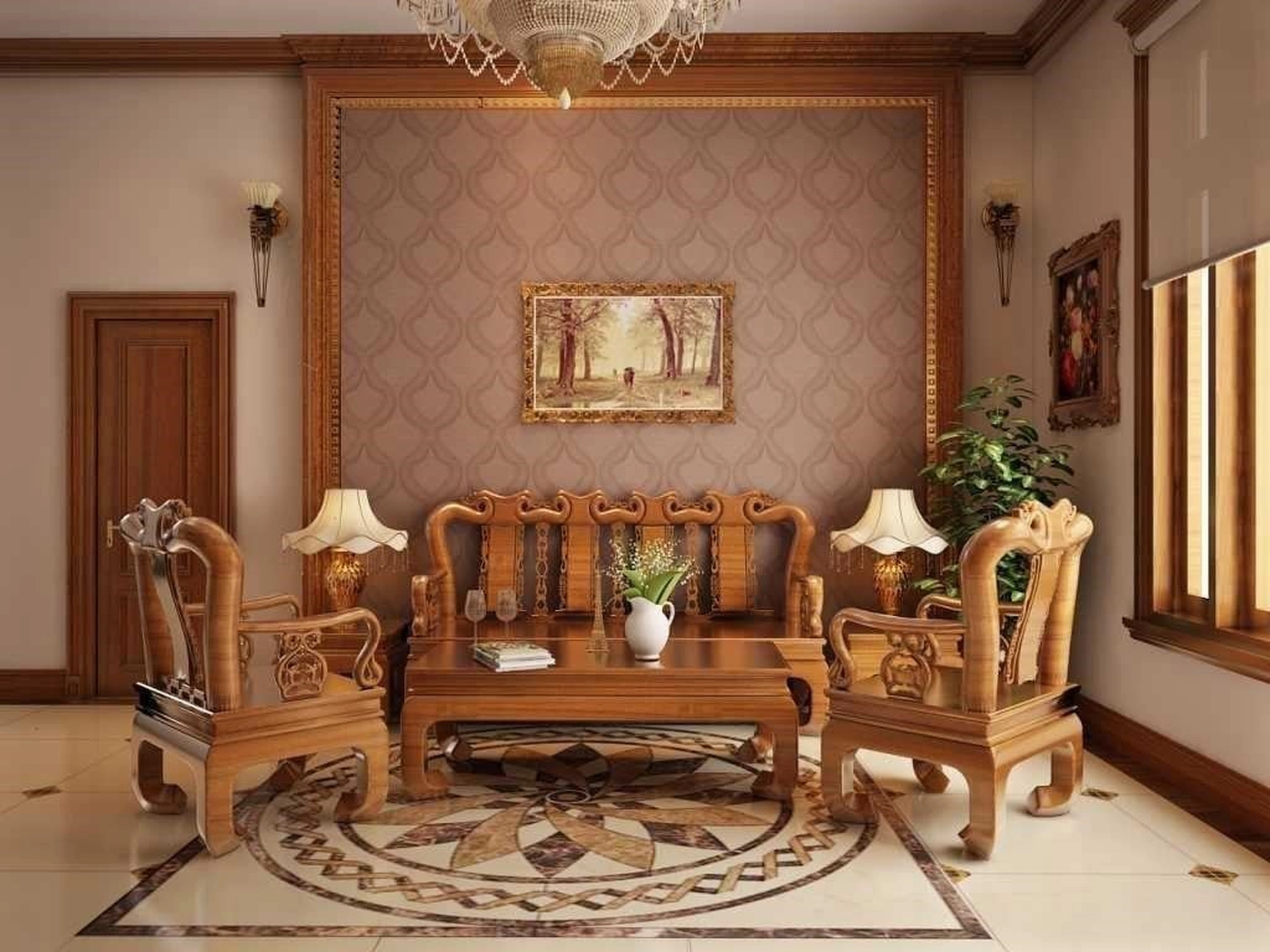 Mang thiên nhiên vào nhà với nội thất chất liệu gỗ