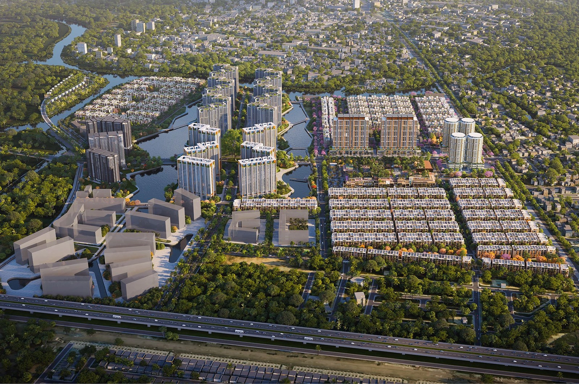 Sức hút của The Global City đang dần tăng lên nhờ sự hoàn thiện của phân khu này